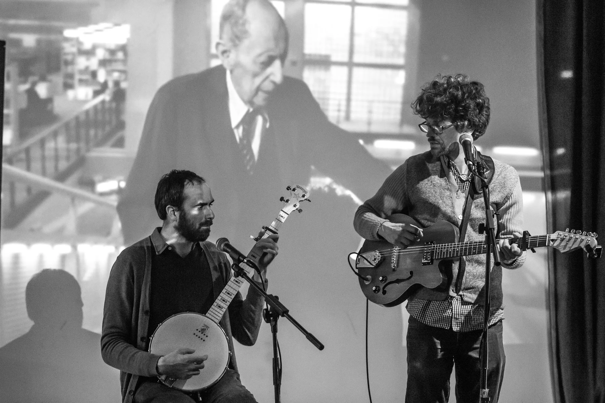 Andy Skellam and Jet McDonald on tour