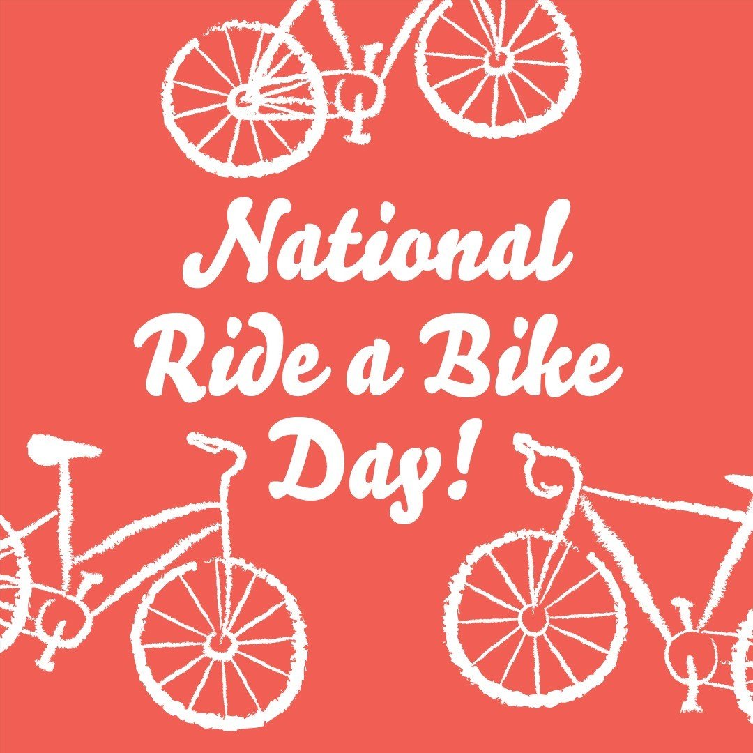 It's #NationalRideaBikeDay 💕 I hope you've got plans to ride your bike today 🚲️