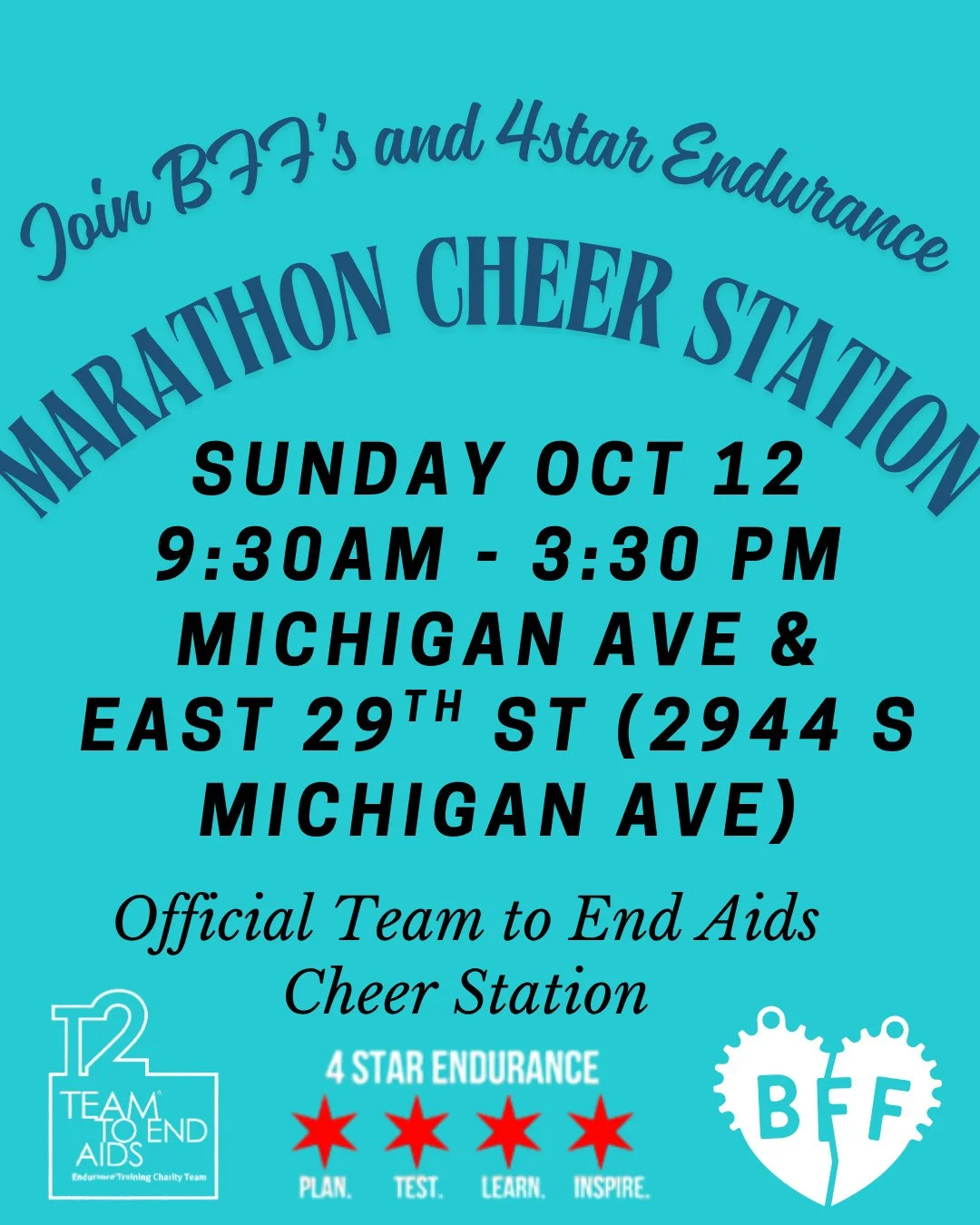 🏃&zwj;♀️💨 CHEER SQUAD MODE: ACTIVATED! 🎉⁠
We may not be running 26.2 miles&hellip; but our sign-holding, cowbell-ringing, and snack-distributing endurance is unmatched. 😎💪⁠
If you hear questionable singing, excessive yelling, and smell strong co
