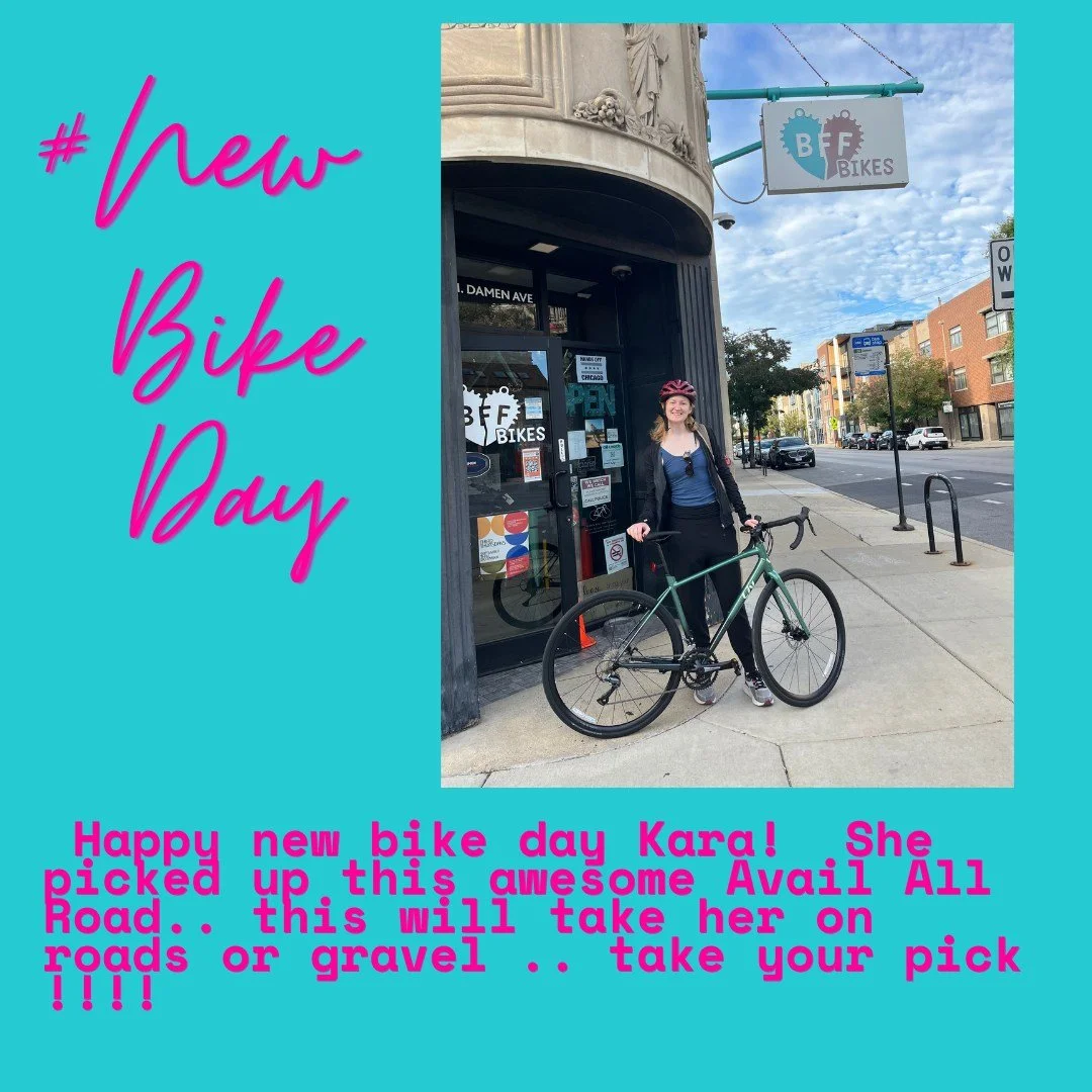 We just love the Avail AR for all types of terrain.  Whether you take on some of our awesome forest preserve trails or our bike lanes this bike can do it all!  We know Kara is going to love her new adventures!

@livcyclingusa 
@fpdcc 
@chicago.dot