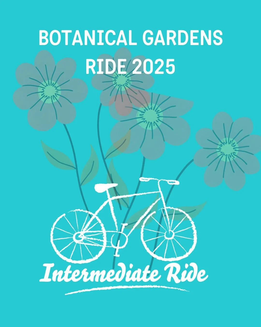 Join us for our rescheduled Botanical Gardens ride this Sunday 8am.  Same format we will ride at an easy pace 12-15 mph to the gardens as a group and have lunch there which you can bring or we can bring for you.  Then you can choose to ride back or t