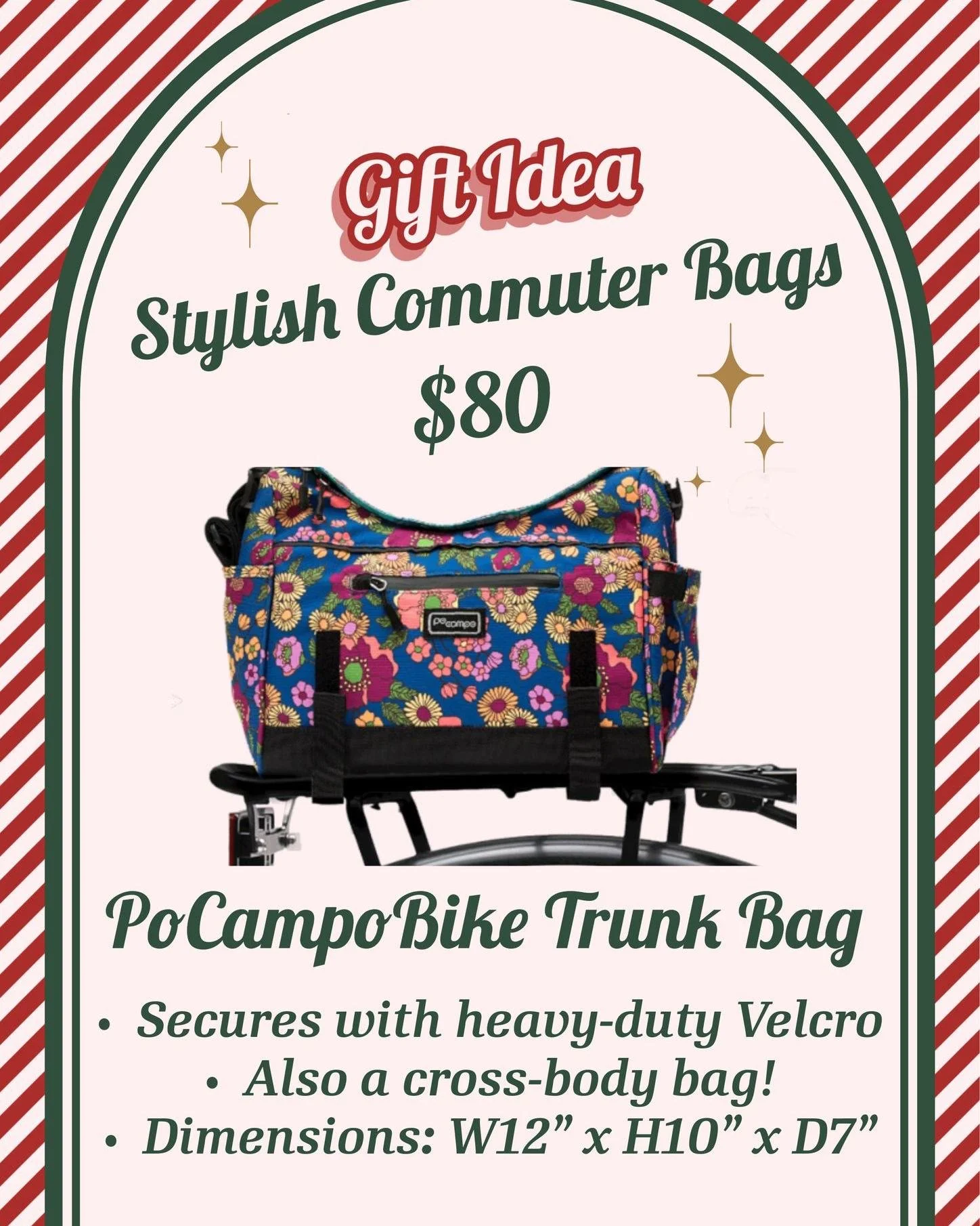 I&rsquo;m a huge fan of Po Campo bags. 🚲💛

What I love most is how seamlessly they go from bike to real life. I can clip the bag on in seconds, ride comfortably without a sweaty backpack, and then unclip it and walk straight into work, a coffee sho