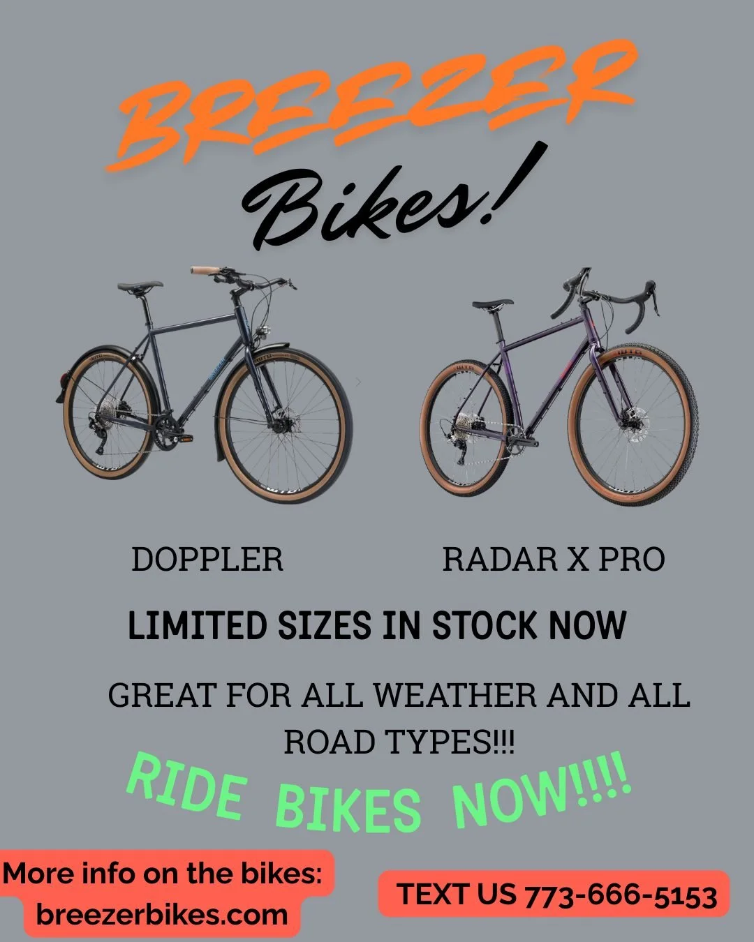 All-season. All-road. All smiles. 🚲✨

Breezer Bikes have a strong history in the cycling industry. Founded by Joe Breeze nearly 50 years ago, one of the original pioneers of mountain biking, Breezer has always focused on practical, thoughtful design