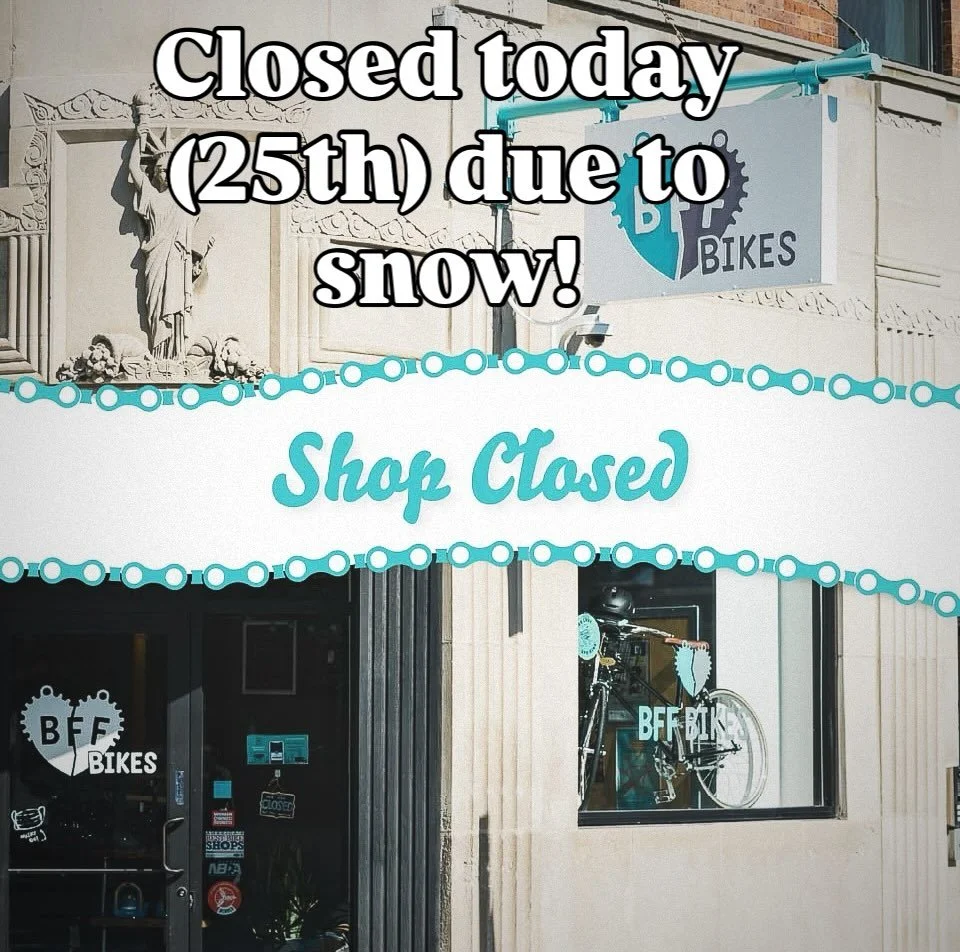 Shop will be closed January 25th. We will be back open tomorrow .  Be safe!