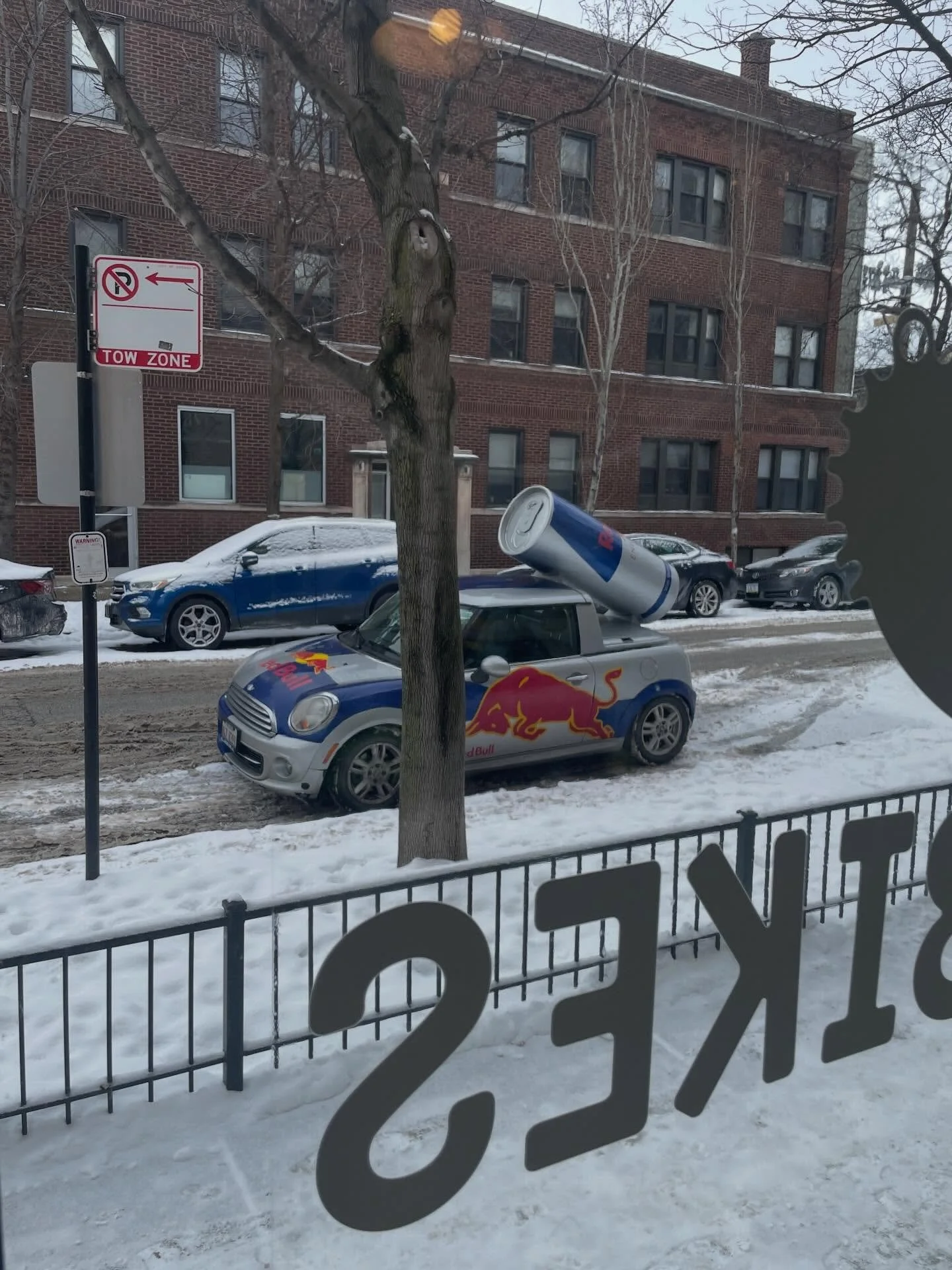 You never know who is going to visit on a slow and cold Saturday!!!!

@redbullusa