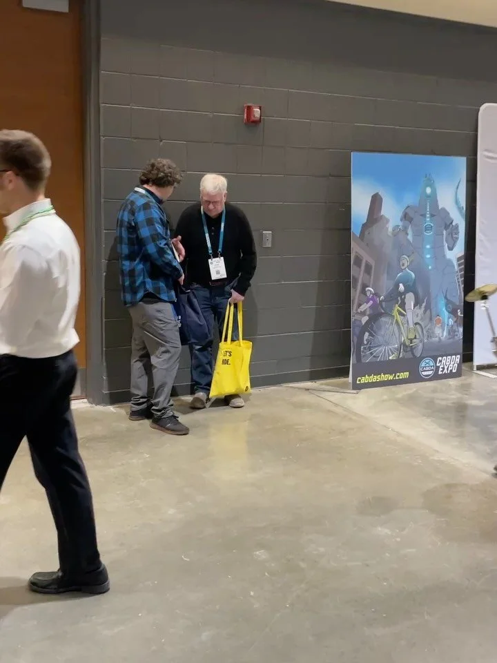 Another year another @cabda_expo  where us retailers go to learn stuff !  Day 3 after 2 days of @nationalbicycledealersassoc P2 group learning!