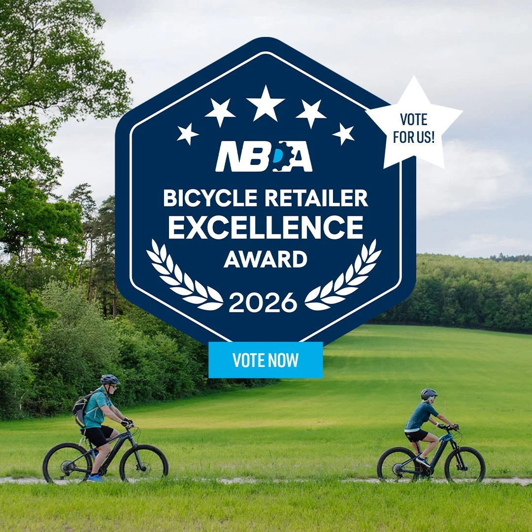 We would love for you to fill in our community feedback form!  This will allow us to hear about anything we can be doing better and what we are doing right!  It will also make us eligible for the National Bicycle Retailer Excellence award for our 2nd