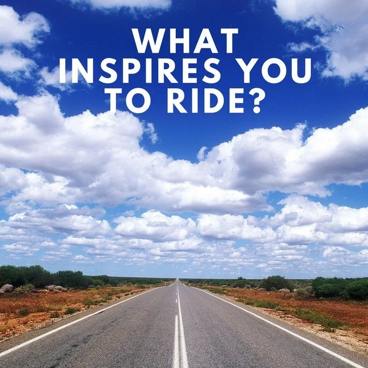 I would love to hear from all of you about why you ride.  For me personally I started riding because it was my reason to get away from my work grind.  Now I ride to bring new riders into the world of biking.  If you have fear about riding please join