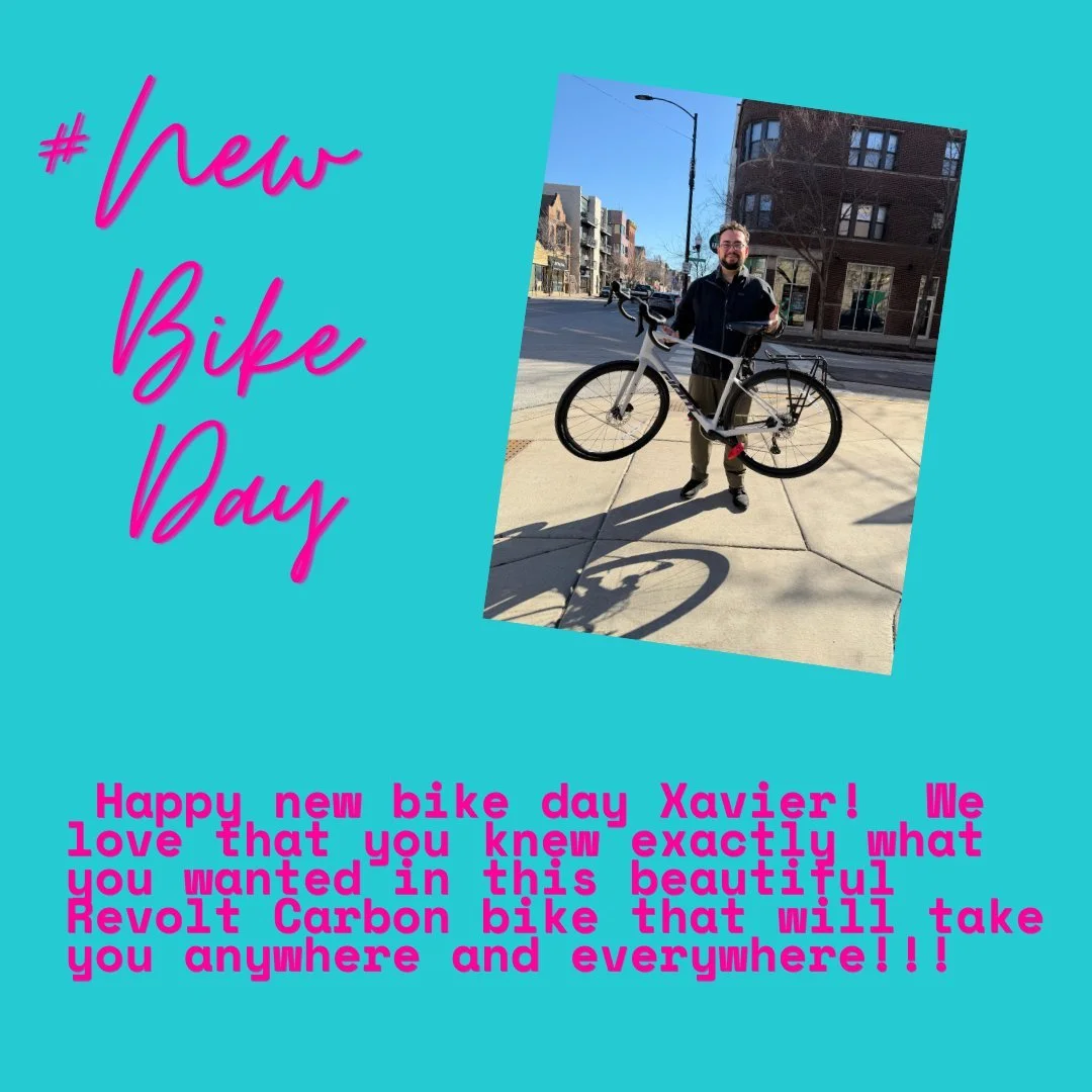 HAPPY NEW BIKE DAY!!

 #CyclingCommunity #buywhereyouride #WomenOwnedBikeShop #newbikeday #gravelride 

@Giant Bicycles USA