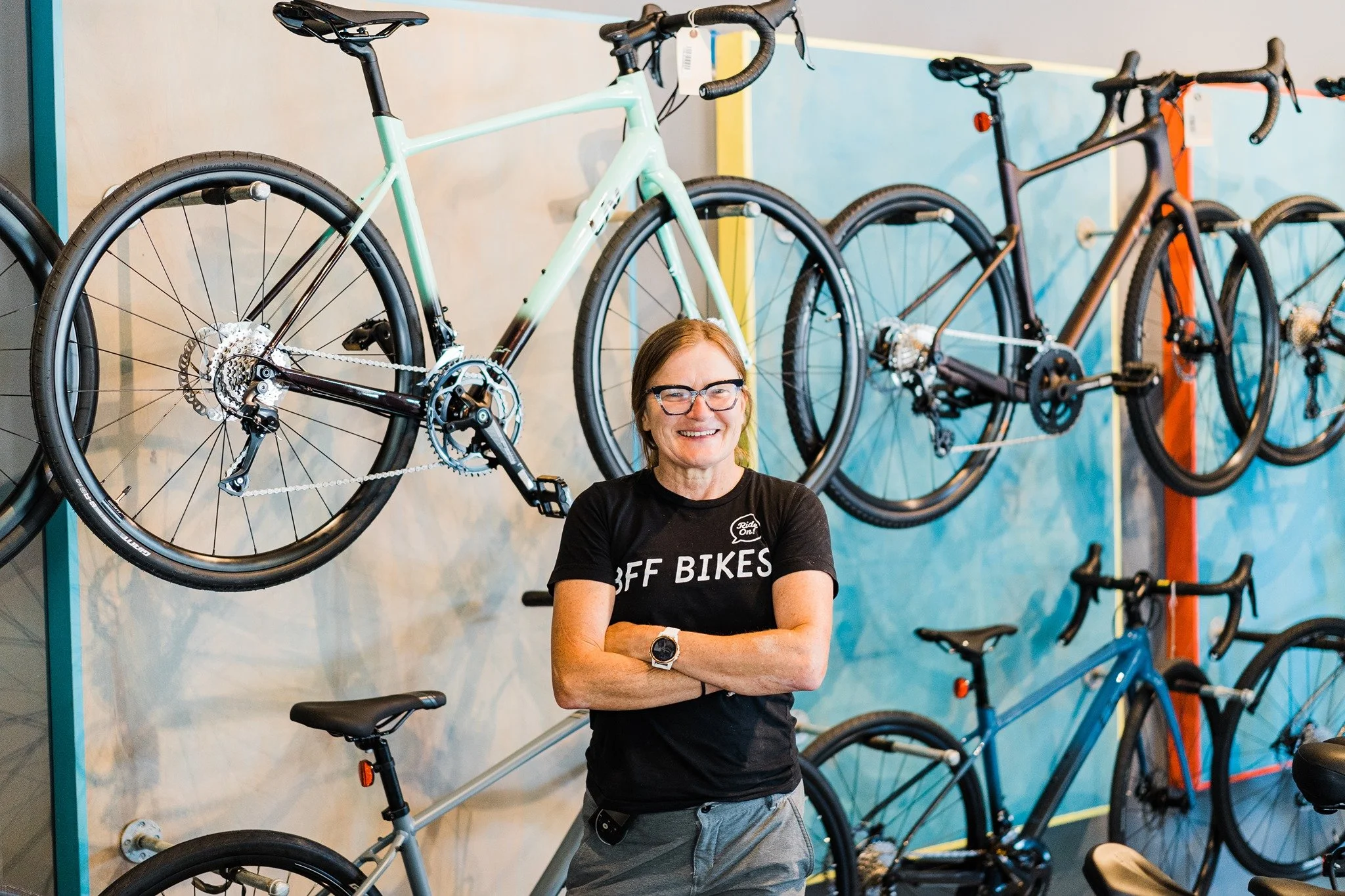 We are hiring!!! Please check out our careers tab on our website at www.bffbikes.com or scan the QR code.