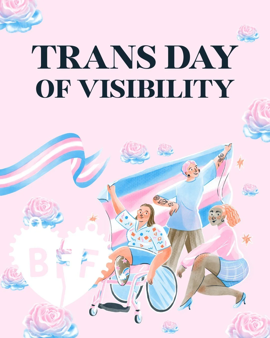 Happy Trans Day of Visibility!  We&rsquo;re committed to inclusion, respect, and making our community stronger by welcoming everyone exactly as they are.

#TransDayOfVisibility #TDOV #YouBelong #CommunityMatters #BeYourself