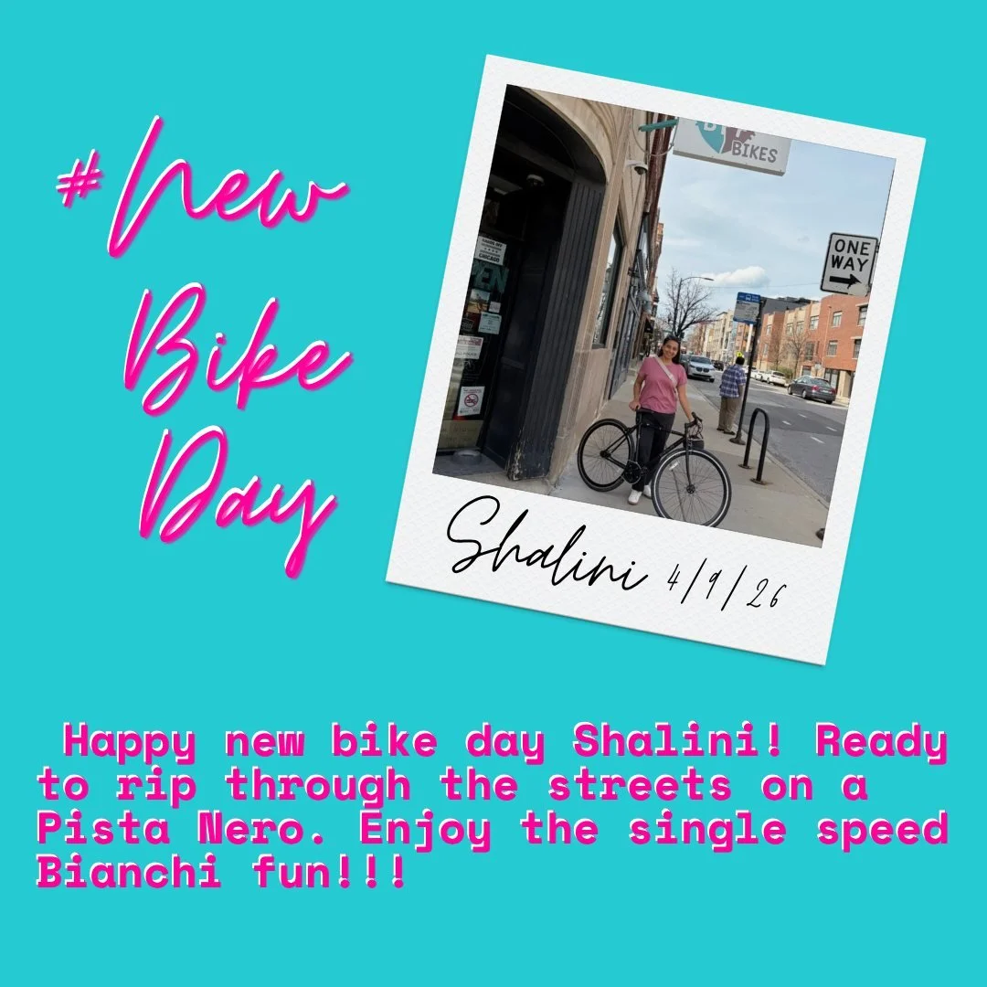 Happy new bike day!

#newbikeday #ChicagoCycling #BikeCommunity