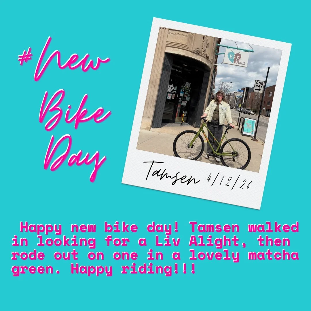 Happy New Bike Day!!!

#newbikeday #ChicagoCycling #BikeCommunity