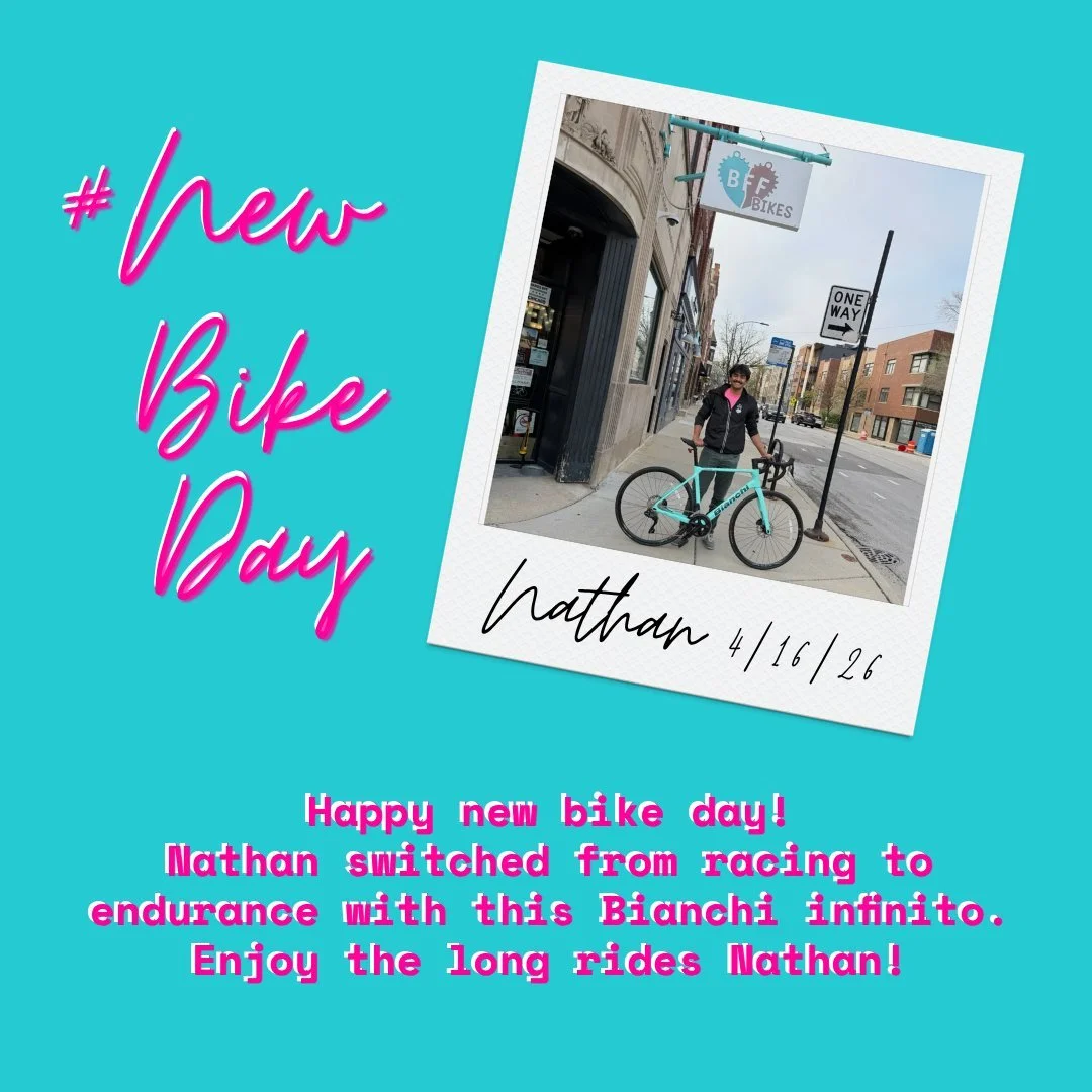 New Bike Day!

#newbikeday #ChicagoCycling #BikeCommunity