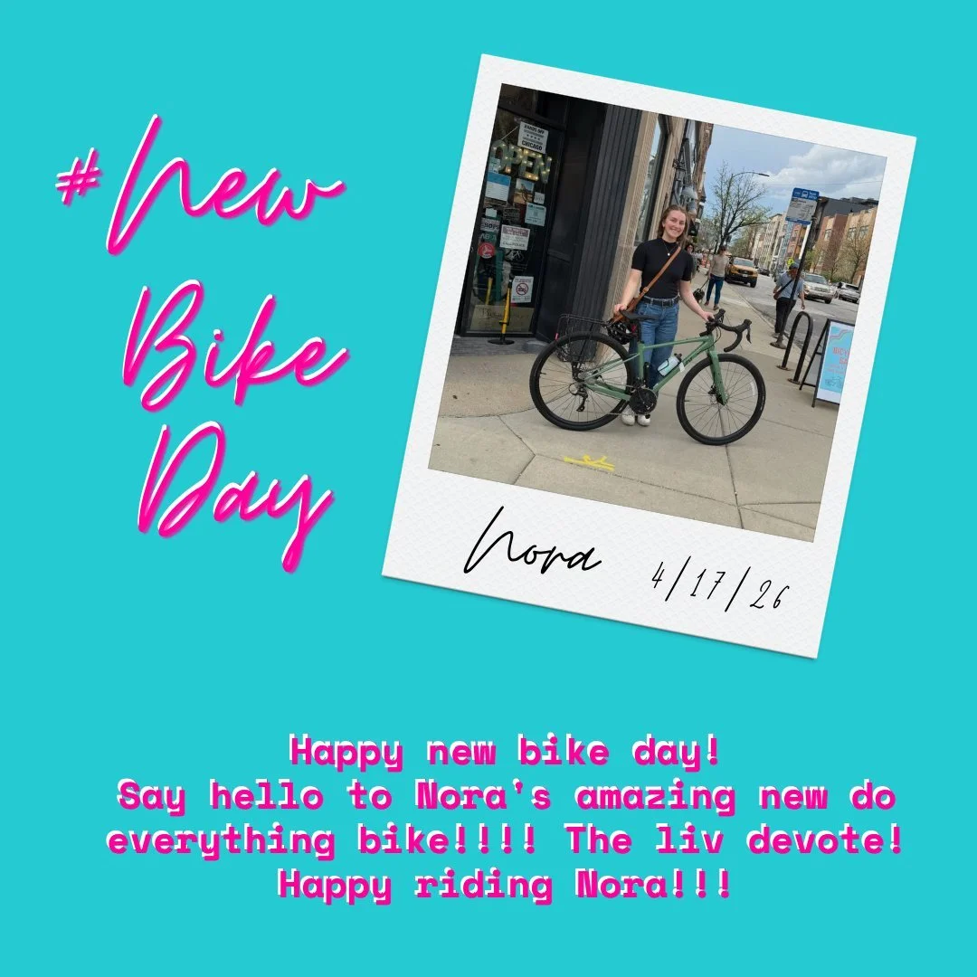 New Bike Day!

#newbikeday #ChicagoCycling #BikeCommunity