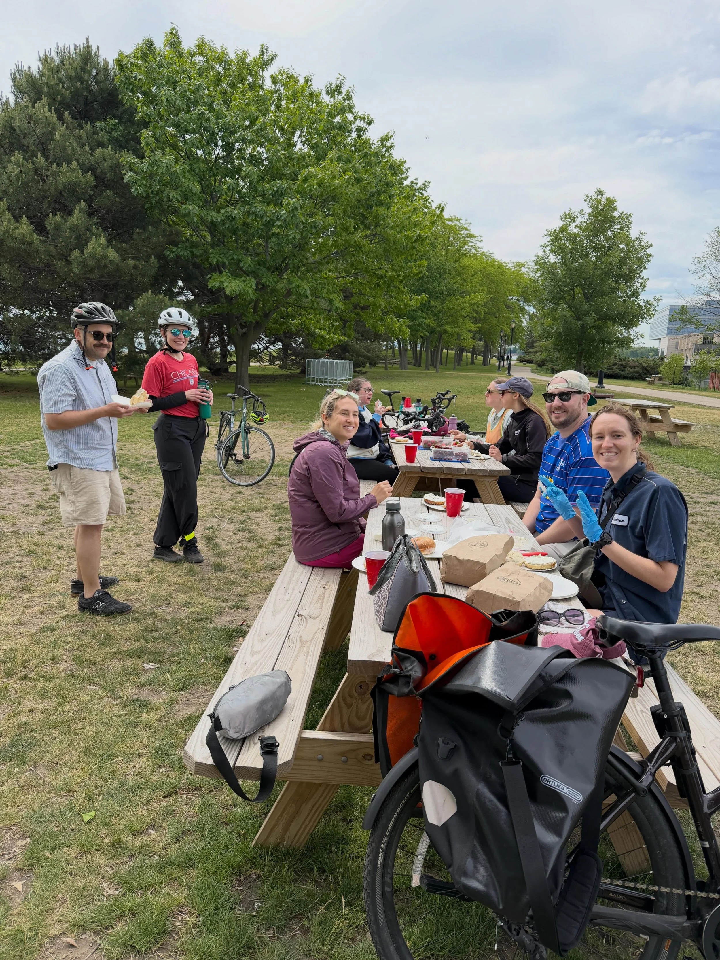 What a great day riding to the @thechicagostars game !!! Stay tuned we are talking about doing another it was so fun!  Thanks to @anbryson and @andyrapoport for making this happen!!!
