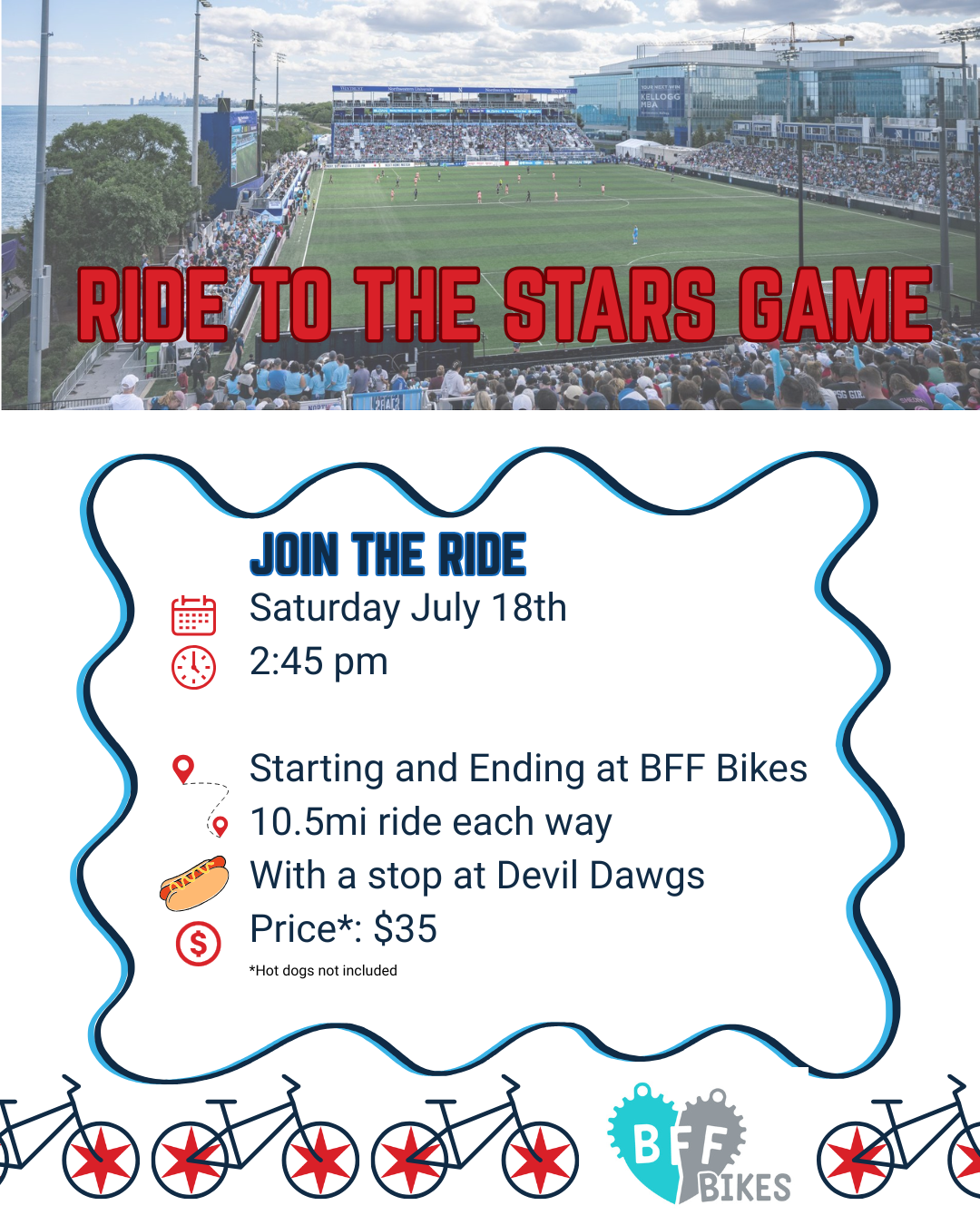 Ride to the Red Stars Game with your BFF's #2