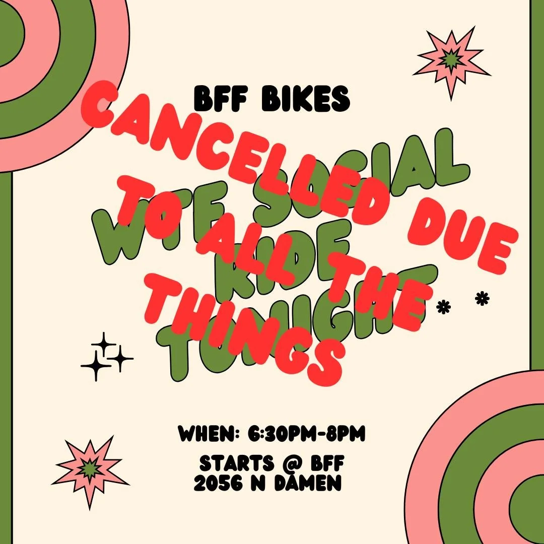 Hi all due to poor air quality we will be cancelling tonights ride.  Our next Thursday night ride is July 31!  See you then.
