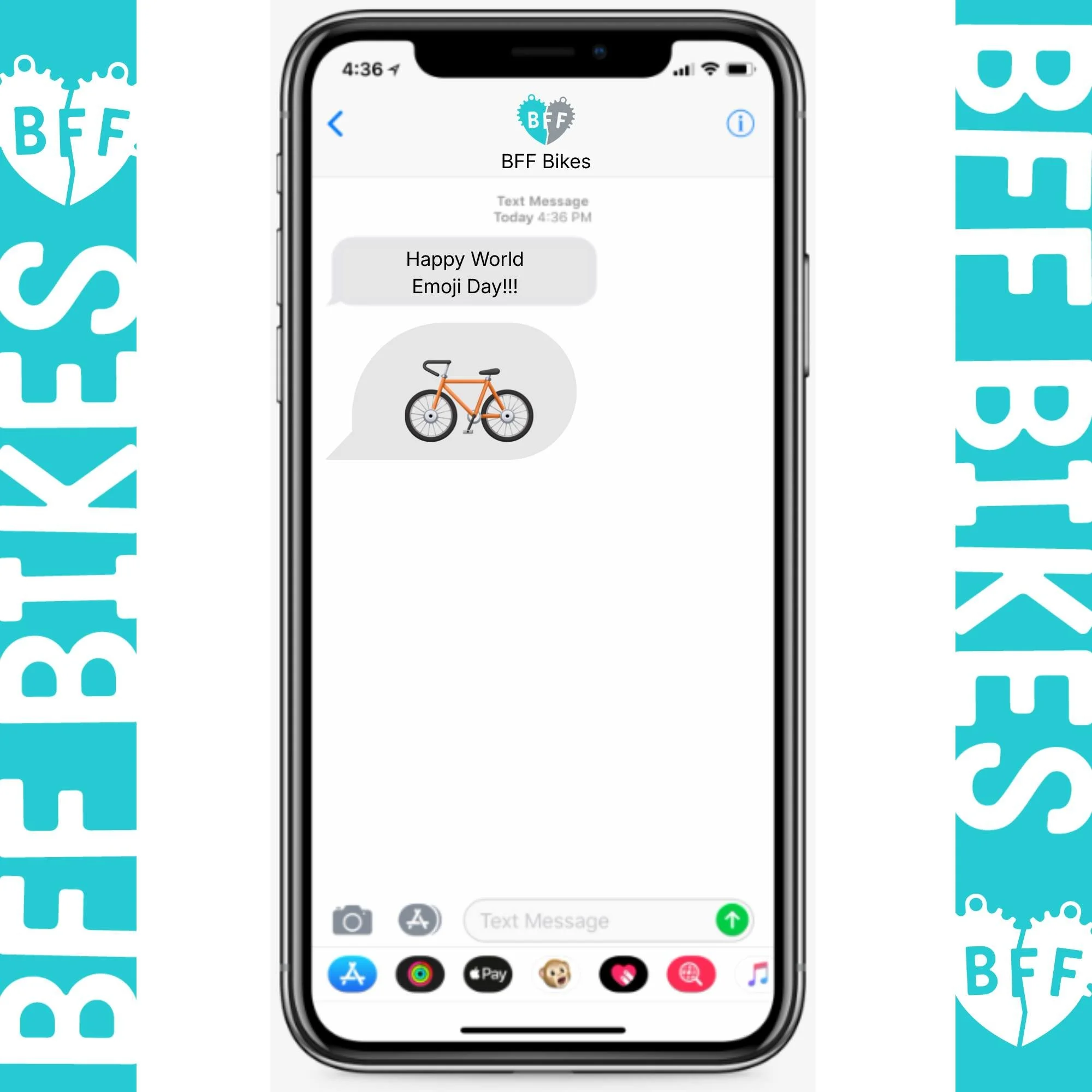 It's World Emoji Day!!!!!!!!
🚲🚲🚲