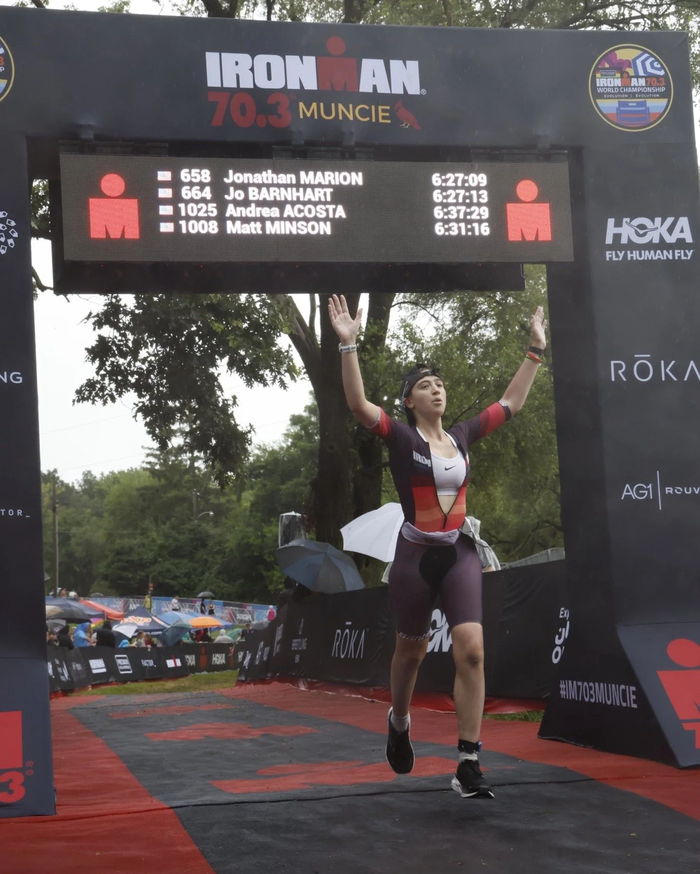 Congrats to BFF's own Sophia!!! 
Hitting a new PR at the Muncie Ironman by 90 minutes!
Absolutely incredible performance!

#ironman #muncie @ironmantri