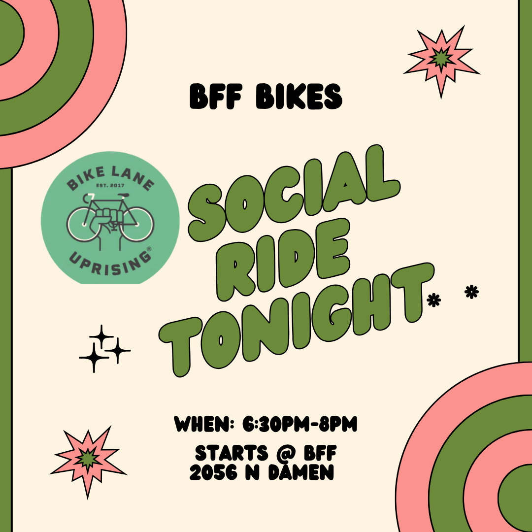 Thursday Social Ride - Bike Lane Uprising anniversary party ride! (tickets required)
