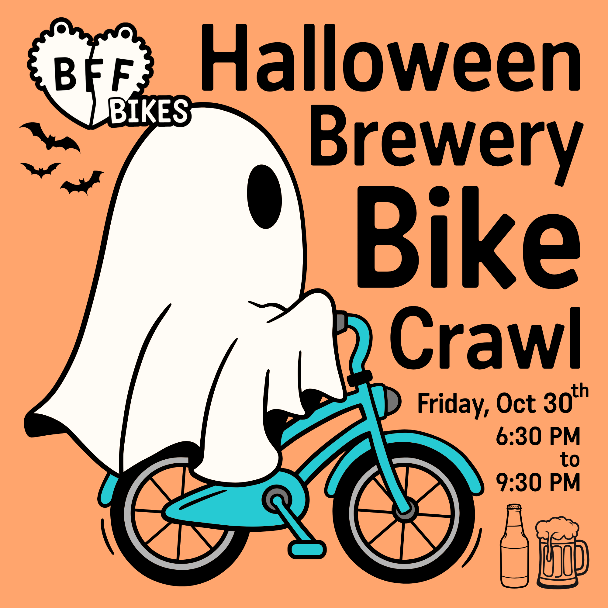 Halloween Brewery Bike Crawl