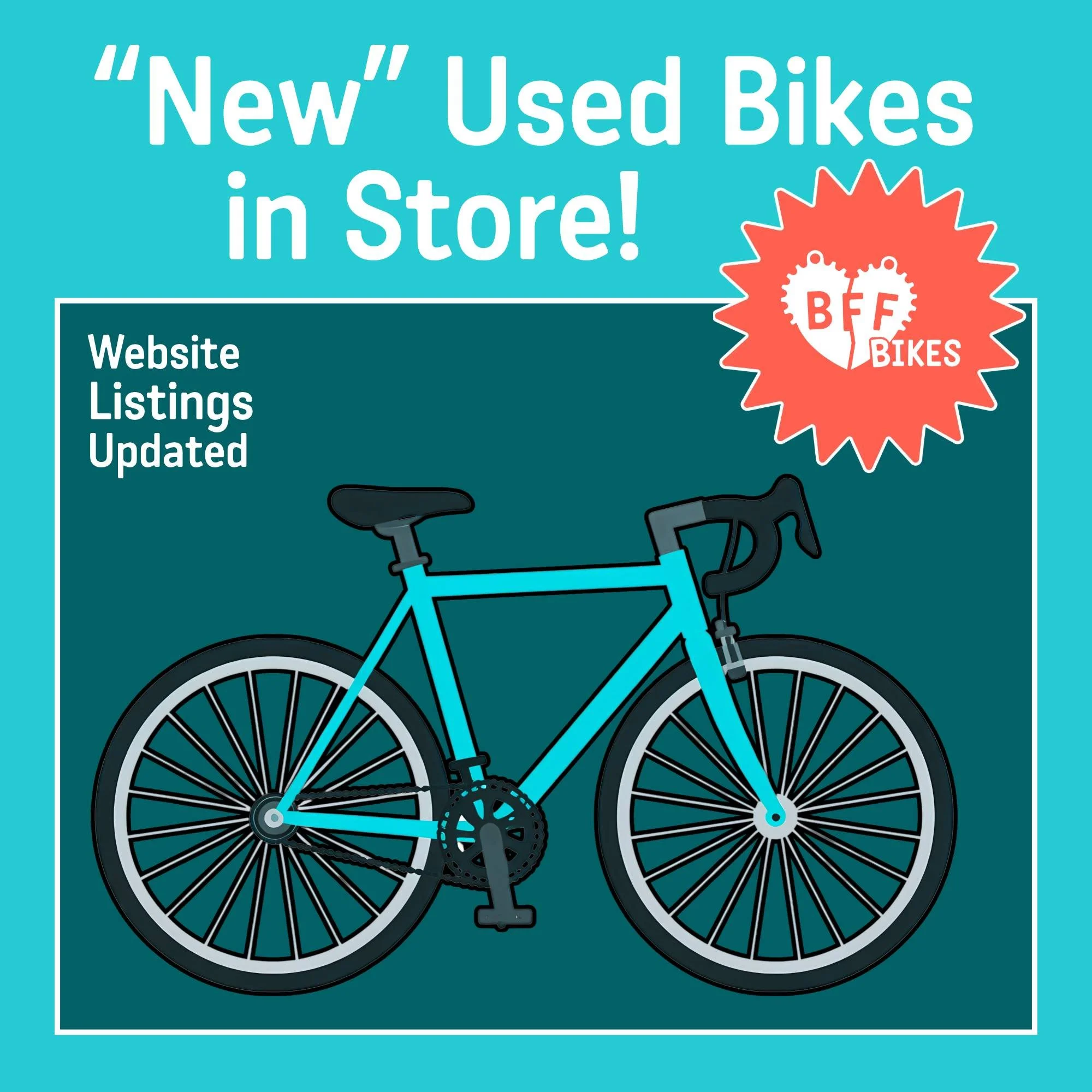 Our used bikes roster has been updated!
Head to https://www.bffbikes.com/used-inventory to check out the deals!