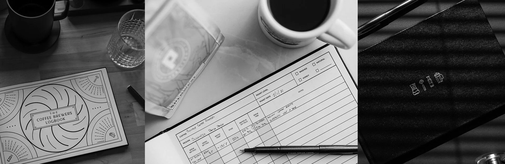 You can pick up a copy of The Coffee Brewer’s Logbook here. I did, and it’s awesome.