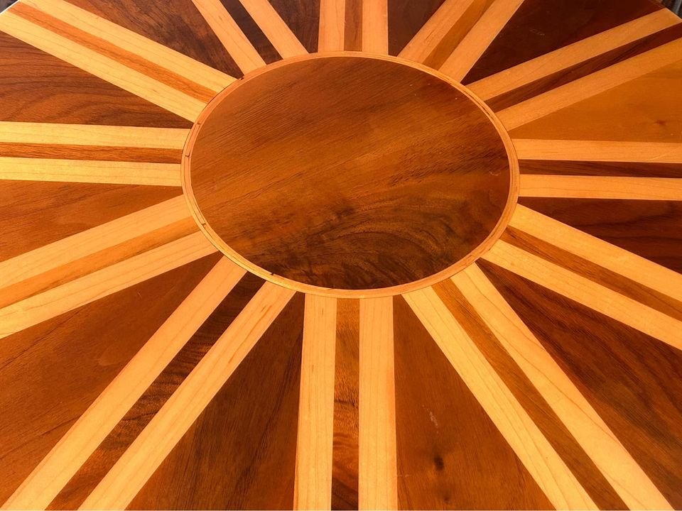 Cafe table inlay