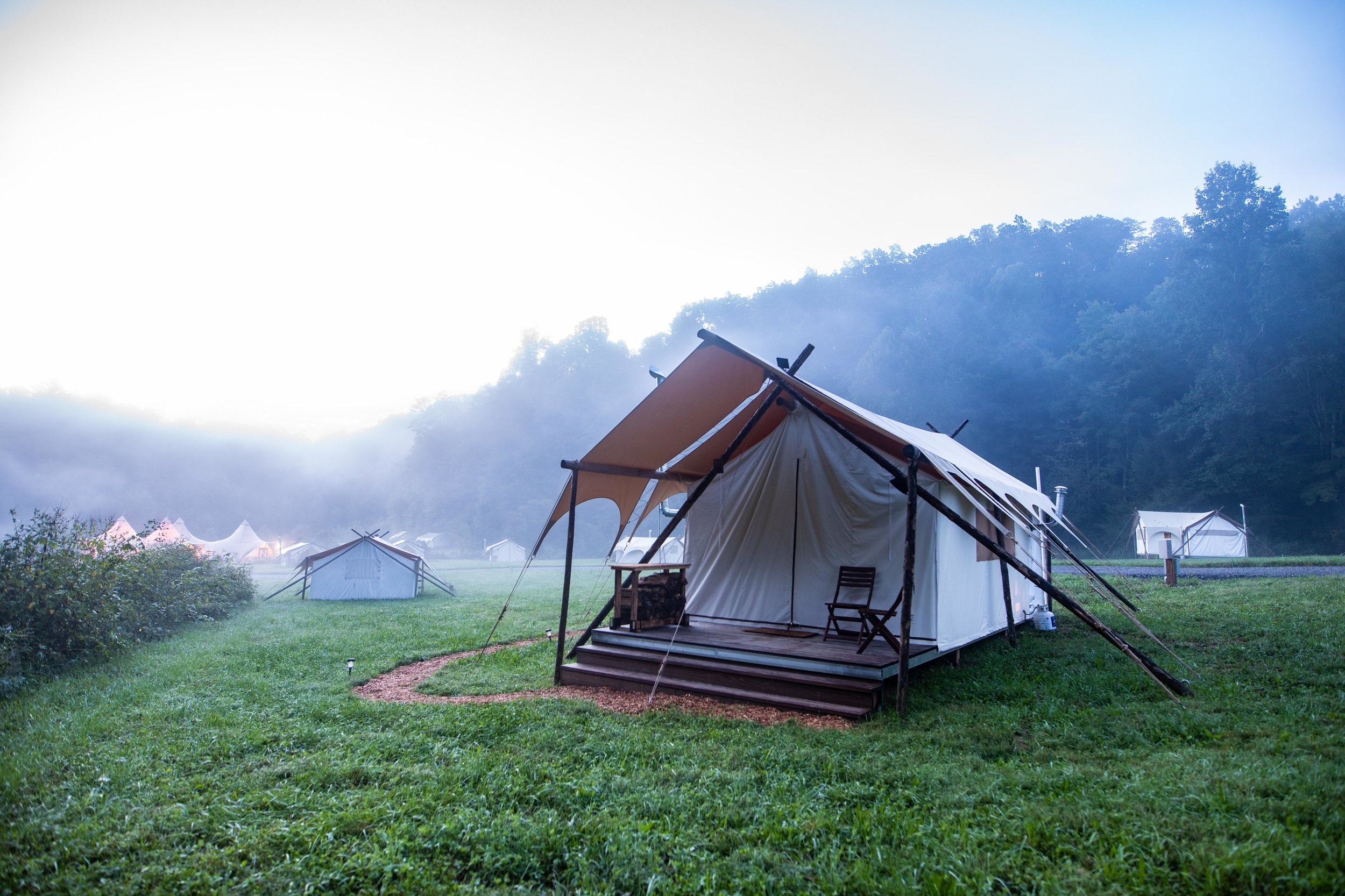 Under Canvas - Great Smokey Mountains, Tennessee