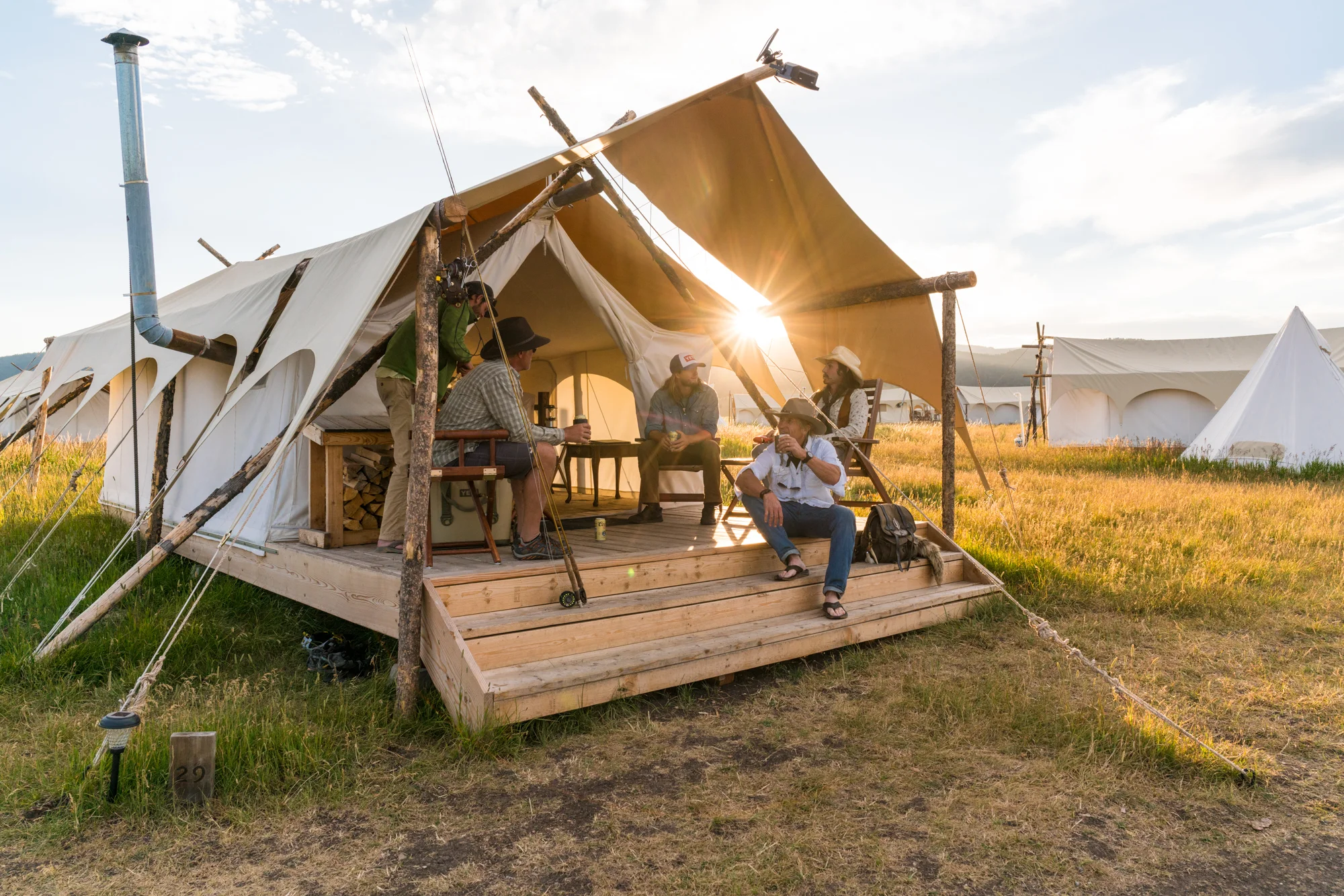 Under Canvas, Yellowstone National Park - Montana
