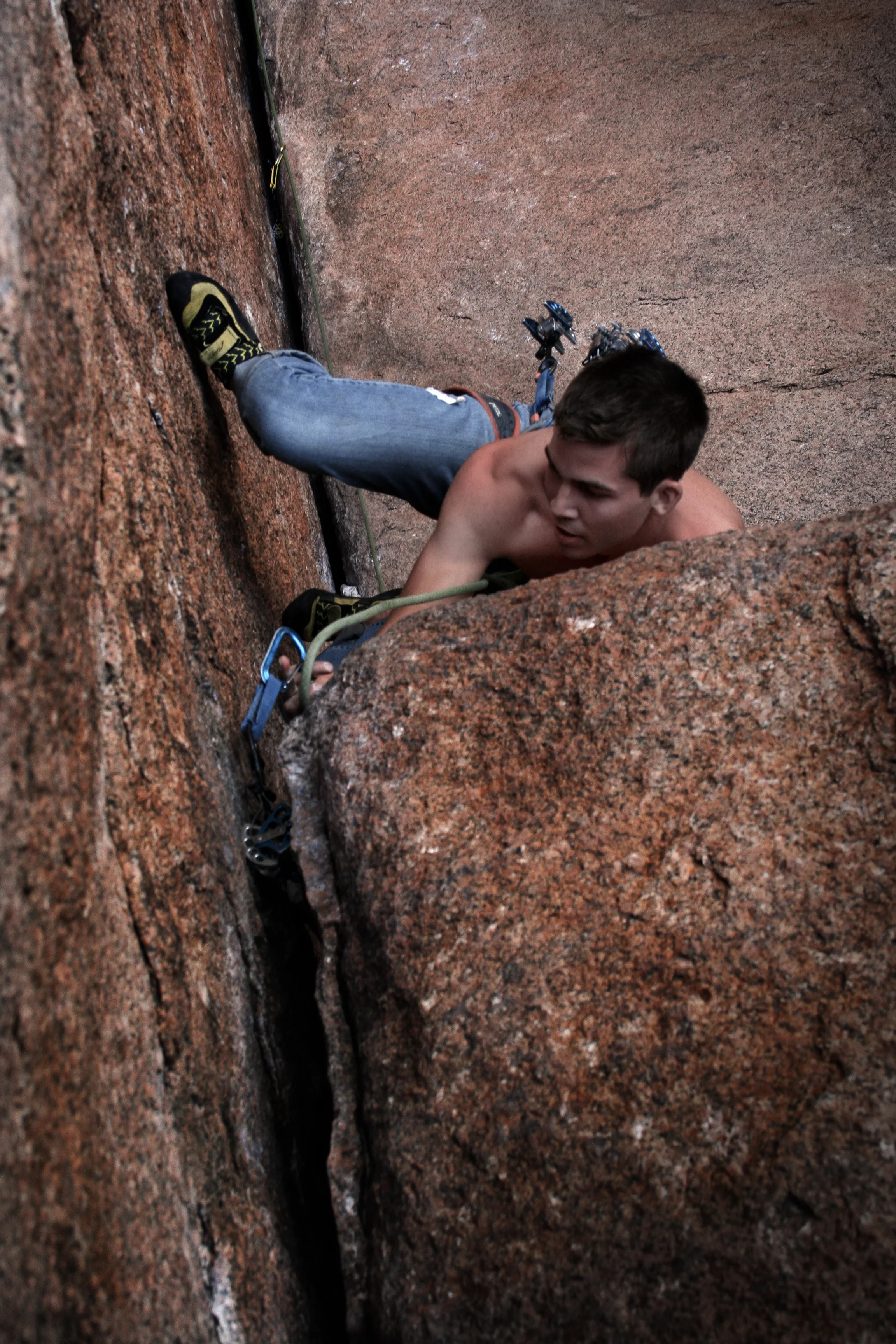  Vedawoo is a mecca for crack climbing... you just better know how to place gear! 