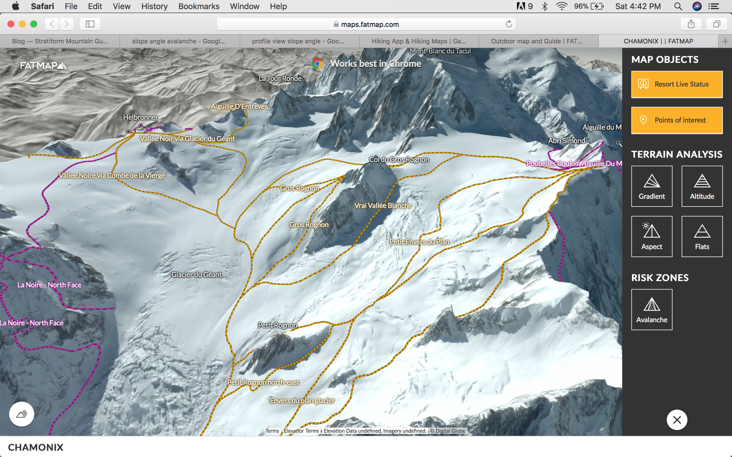 The future of backcountry navigation. Takes all the fun out of it! But keeps you safe and efficient. 