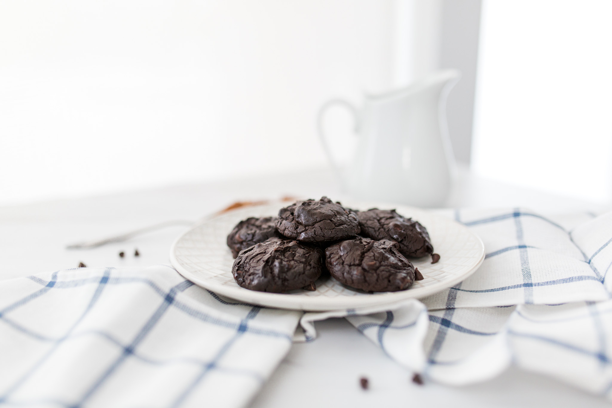 Dark Chocolate Brownie Cookies with Avocado Recipe