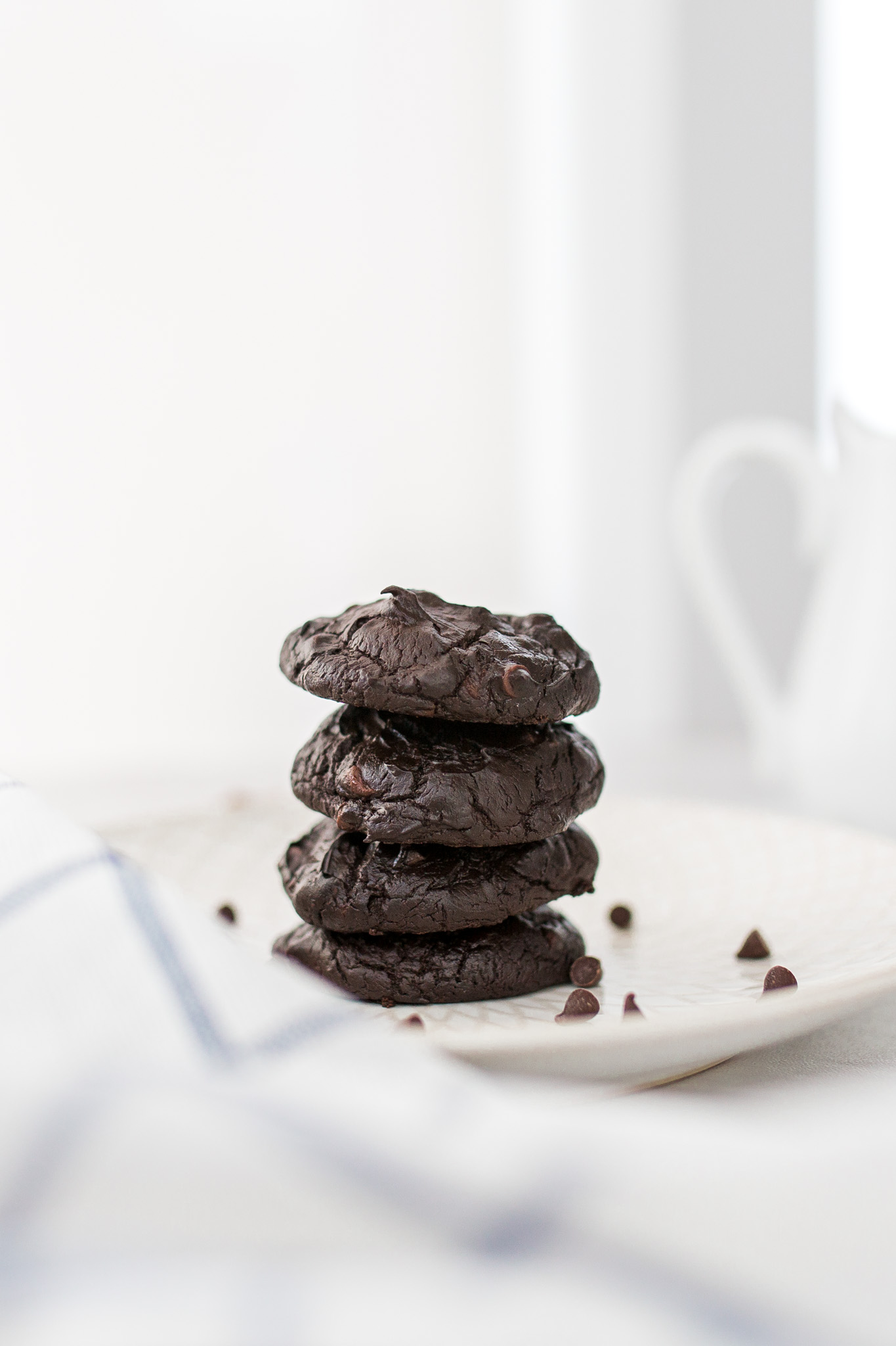 Dark Chocolate Brownie Cookies with Avocado Recipe