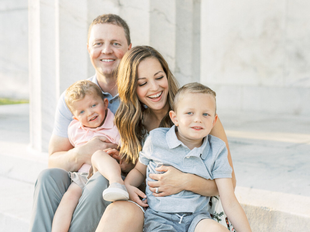 Light &amp; Airy Summer Family Photos | Family Session Wardrobe | West Michigan Family Photographer