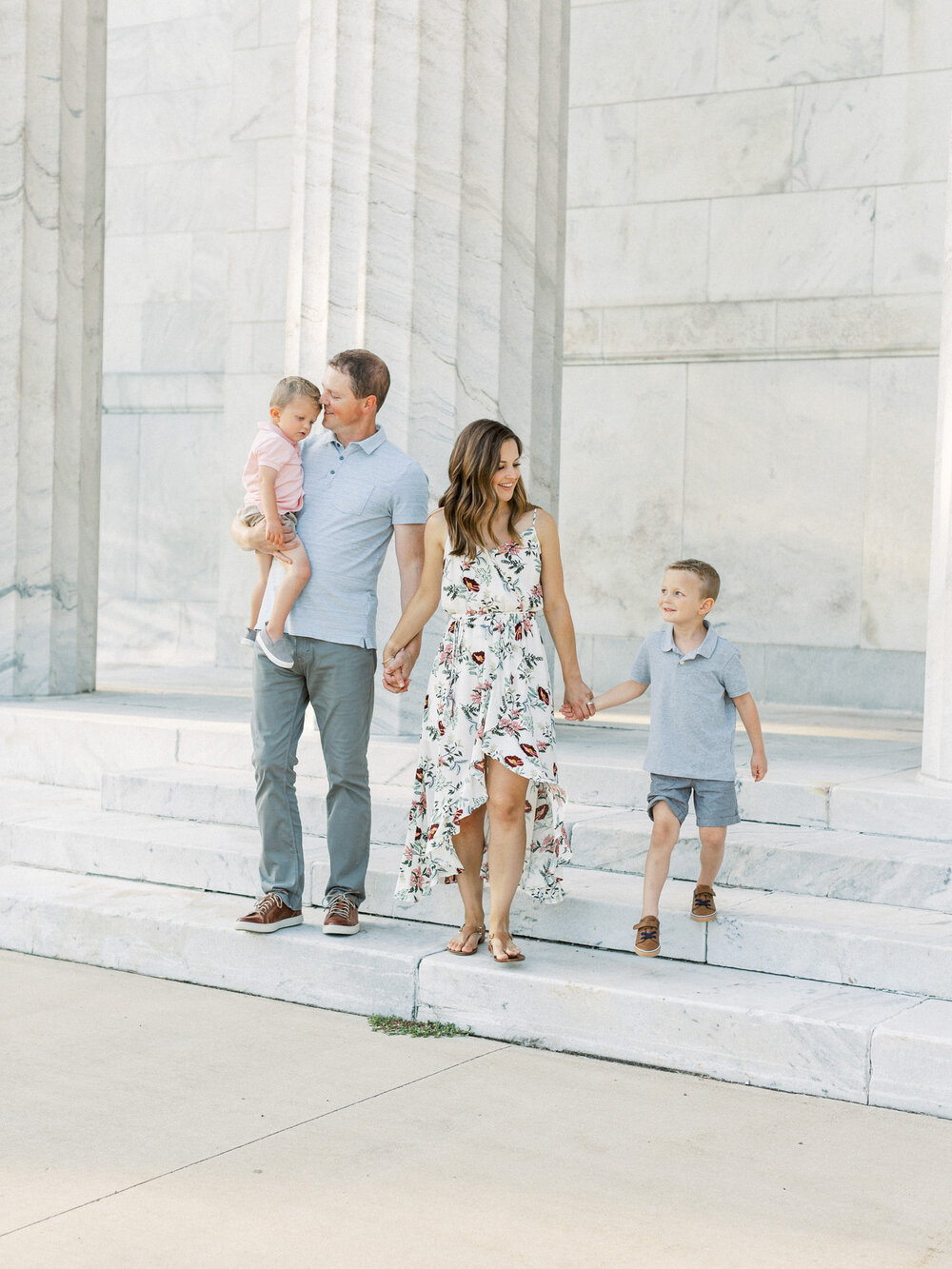 Light &amp; Airy Summer Family Photos | Family Session Wardrobe | West Michigan Family Photographer