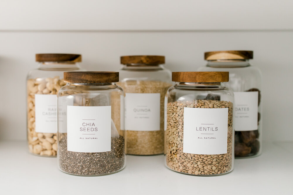 Plant-Based Pantry Makeover | Decanting &amp; Organizing the Pantry | Walk-in Pantry Organization | Vegan Pantry