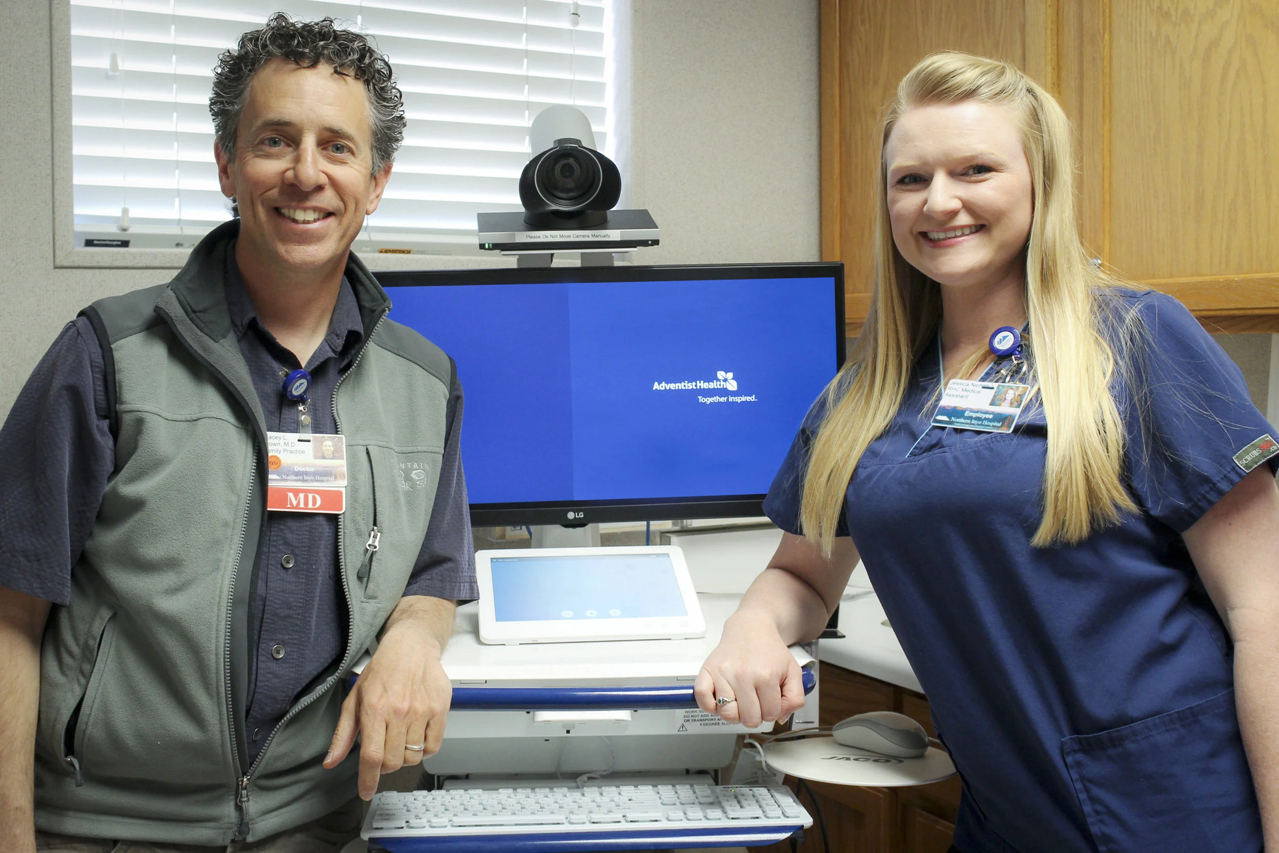 Dr. Stacey Brown and Jessica Nichols.