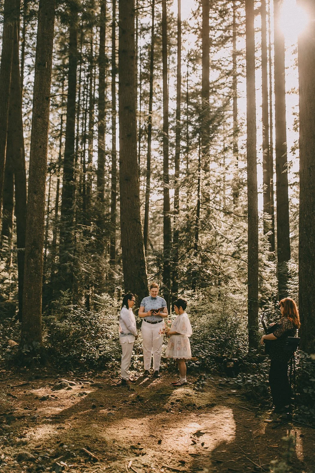 forest wedding photo locations in north vancouver