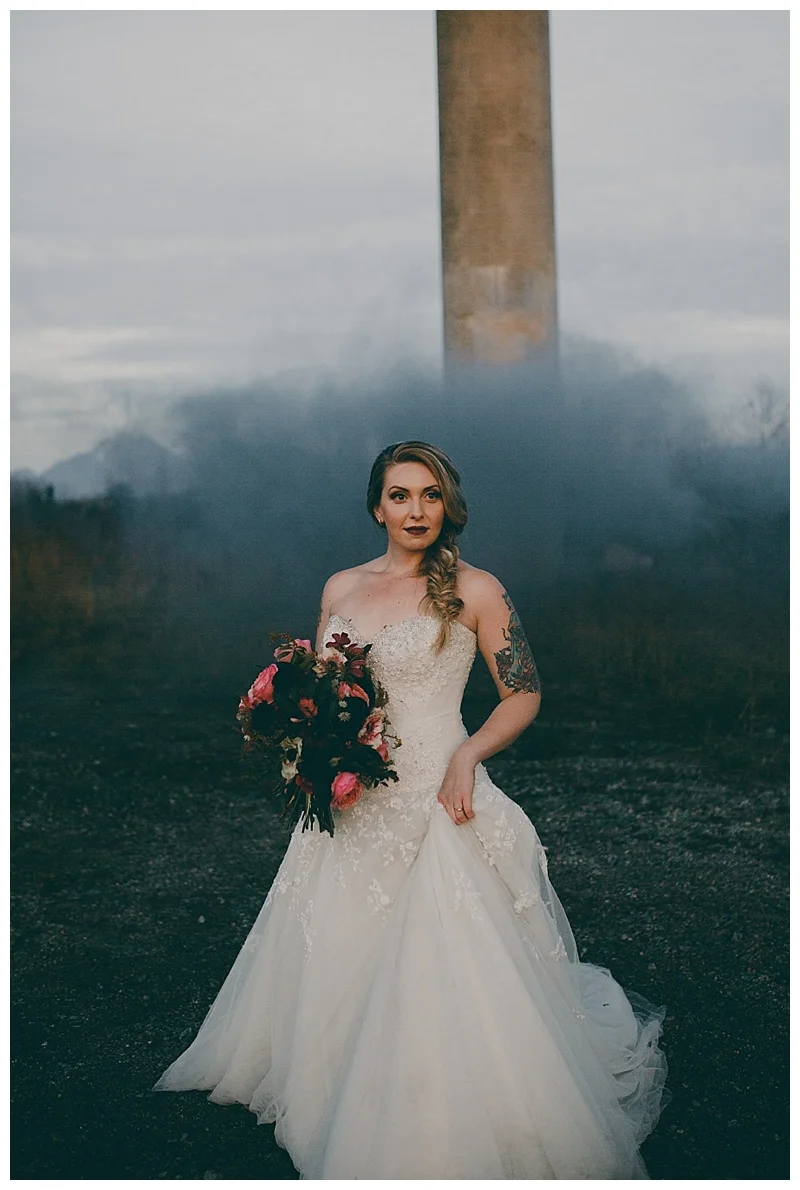 bridal shoot