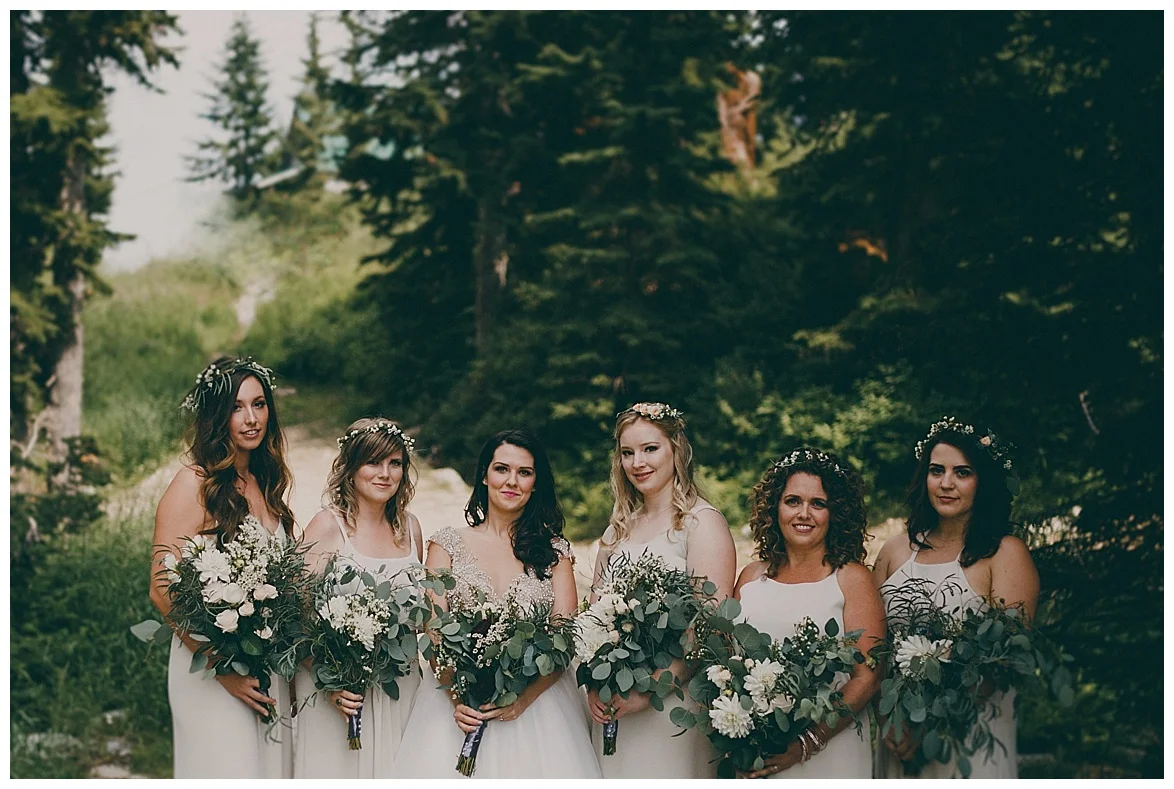 wedding photography at grouse mountain