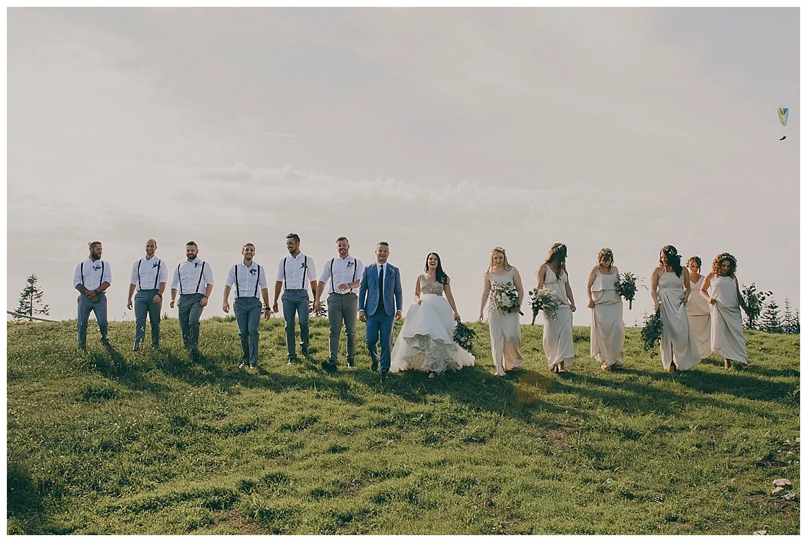 wedding photography at grouse mountain