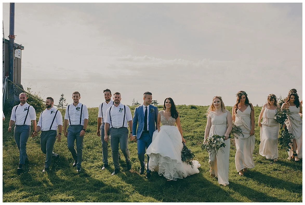 wedding photography at grouse mountain
