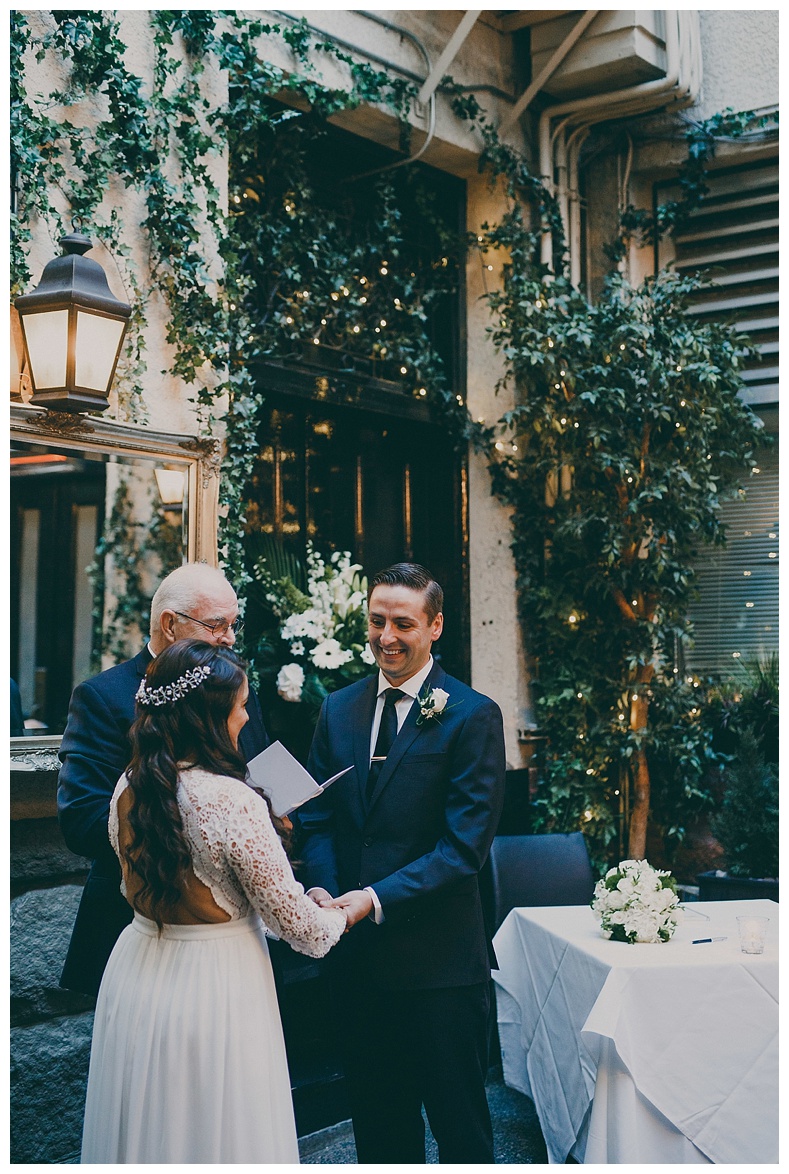 brix and mortar wedding