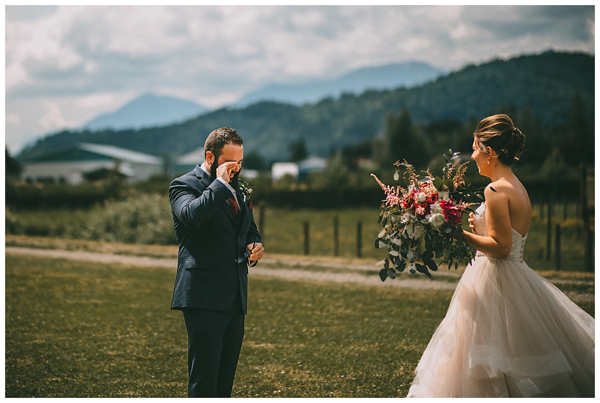 wedding at fraser river lodge