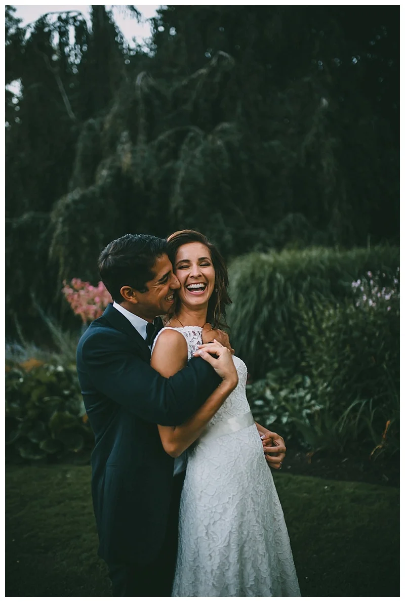 wedding photos at van dusen botanical garden