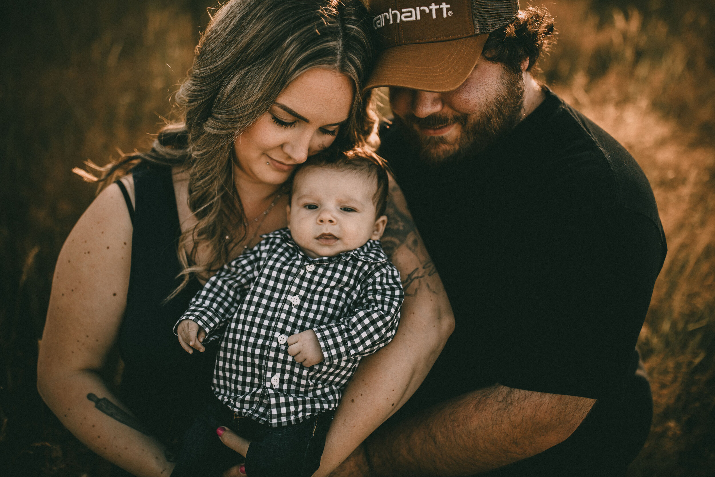 Langley family newborn photographer