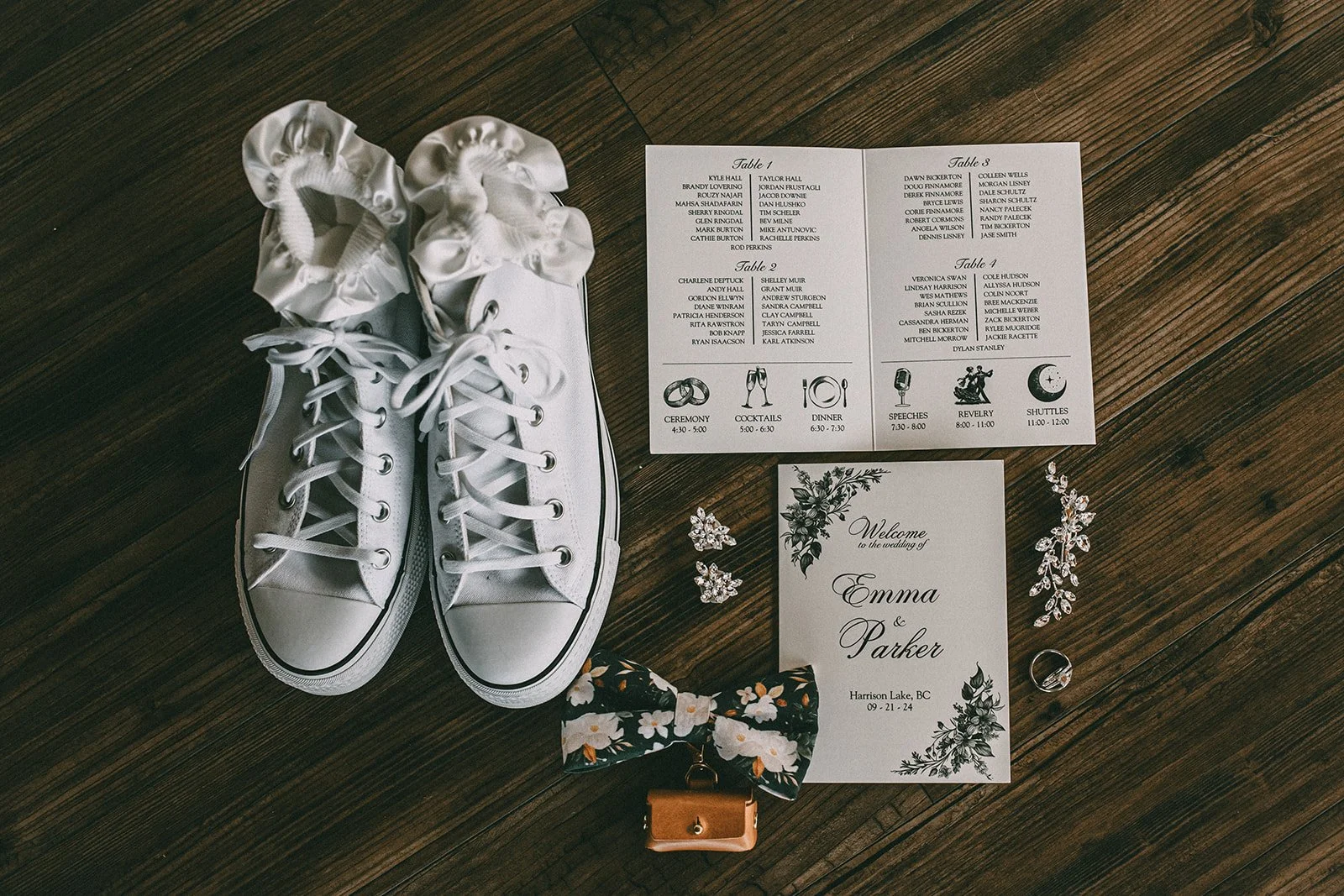 wedding flat lay inspiration
