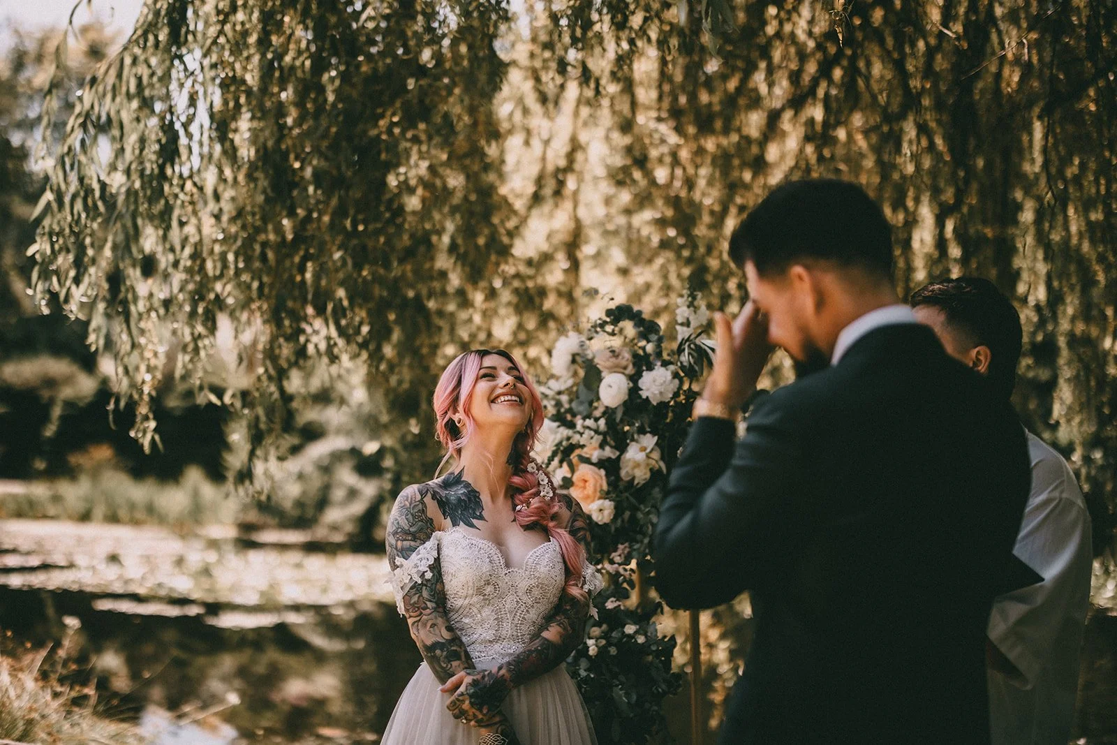 van dusen botanical garden wedding